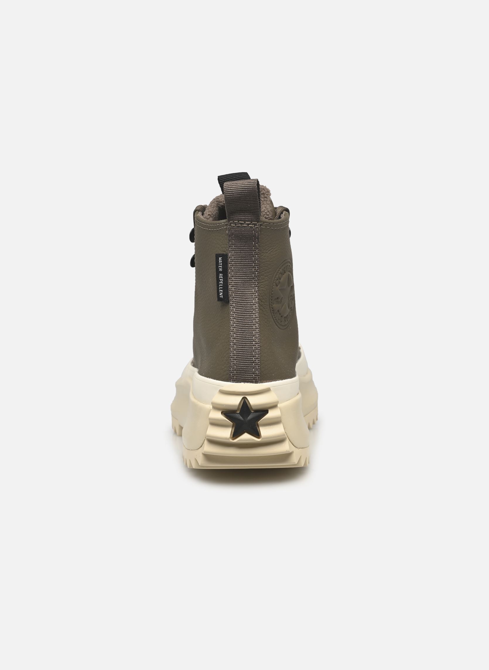 Baskets Run Star Hike Hi Weatherized Leather femme marron Converse Baskets Run Star Hike Hi Weatherized Leather femme marron TRUFFLE/BLACK/EGRET