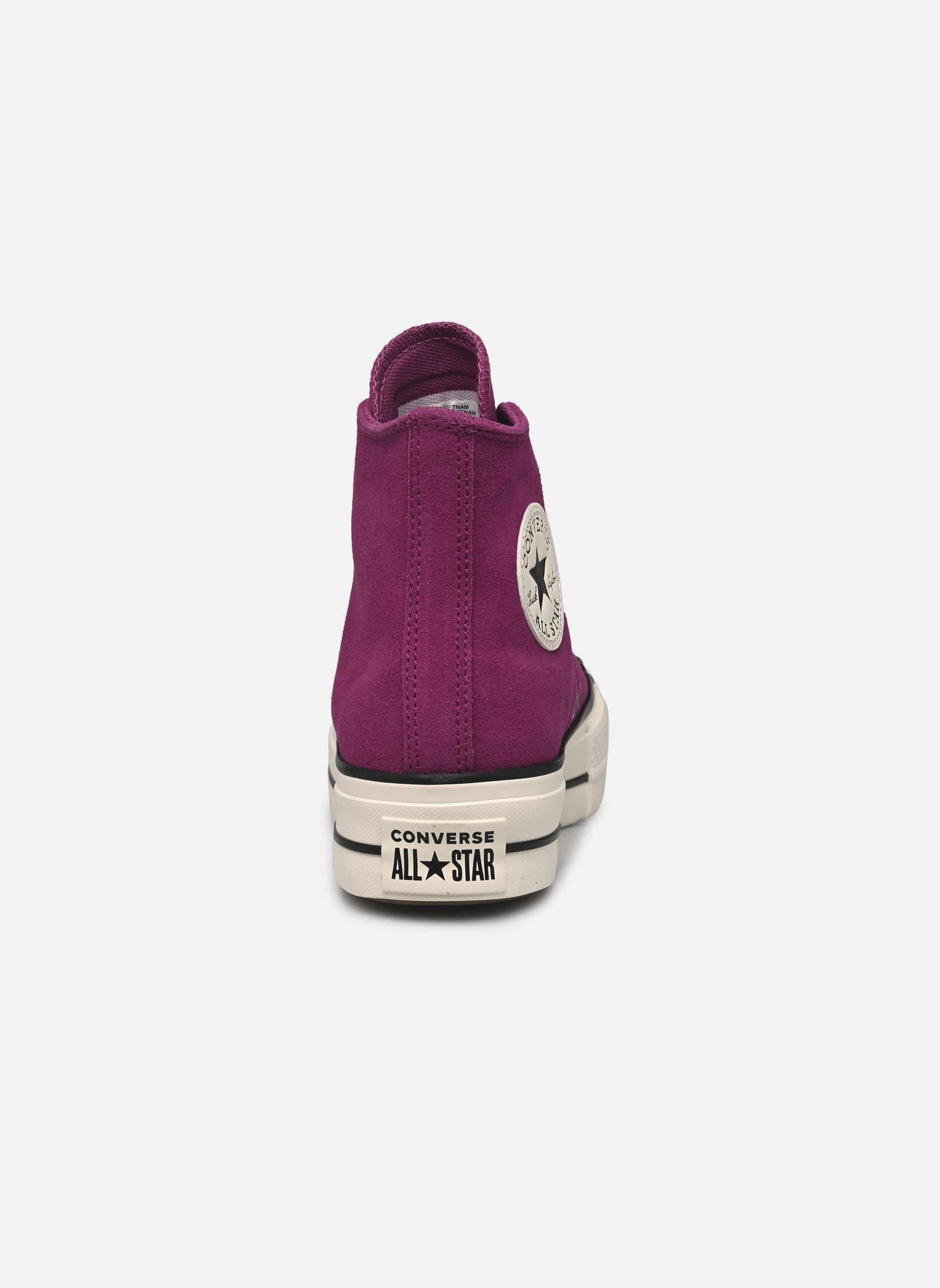 Baskets Chuck Taylor All Star Lift Colorful Sued femme violet Converse Baskets Chuck Taylor All Star Lift Colorful Sued femme violet QUANTUM VIOLET