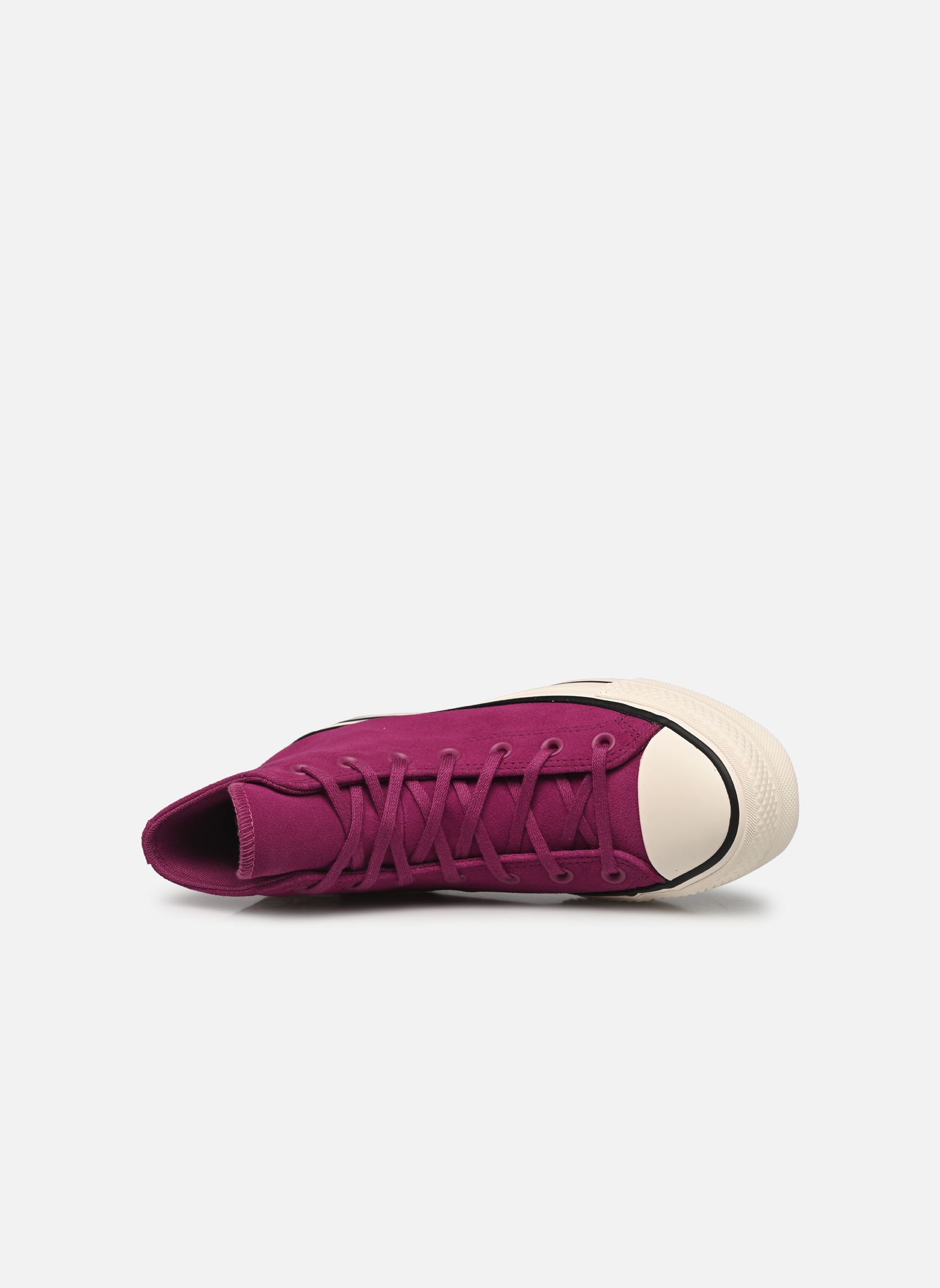 Baskets Chuck Taylor All Star Lift Colorful Sued femme violet Converse Baskets Chuck Taylor All Star Lift Colorful Sued femme violet QUANTUM VIOLET