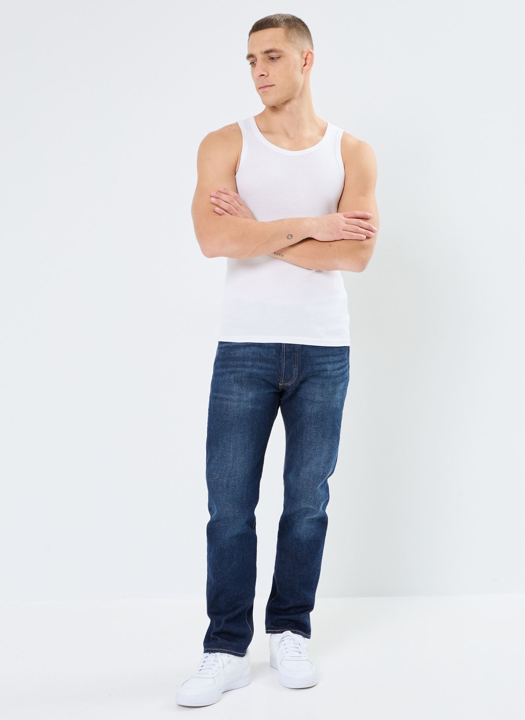 Débardeurs DALLAS homme blanc MADE BY Débardeurs DALLAS homme blanc Z*BLANC