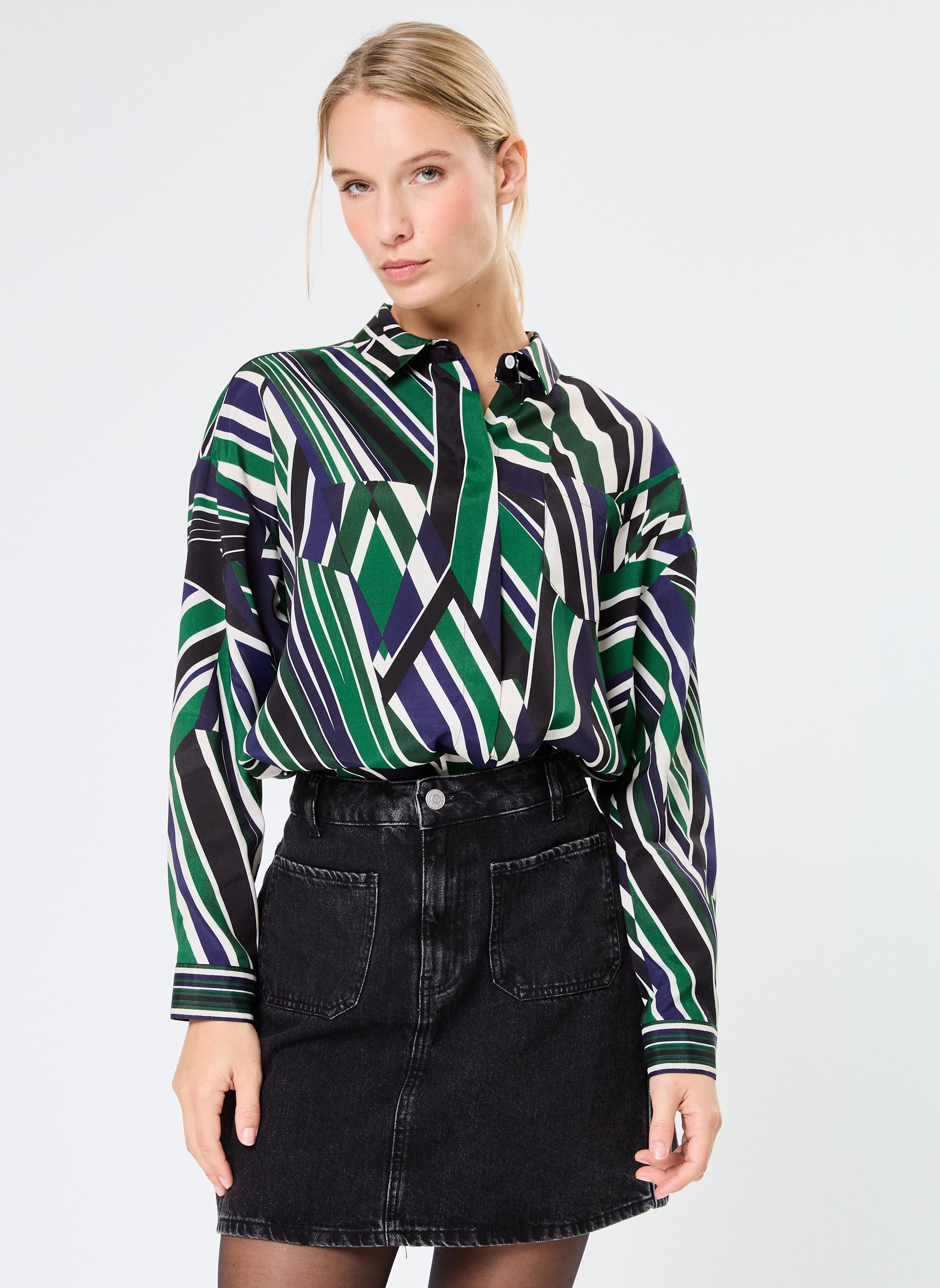 Kurzarm-Hemden Chanice damen mehrfarbig La Petite Etoile Kurzarm-Hemden Chanice damen mehrfarbig RAYE