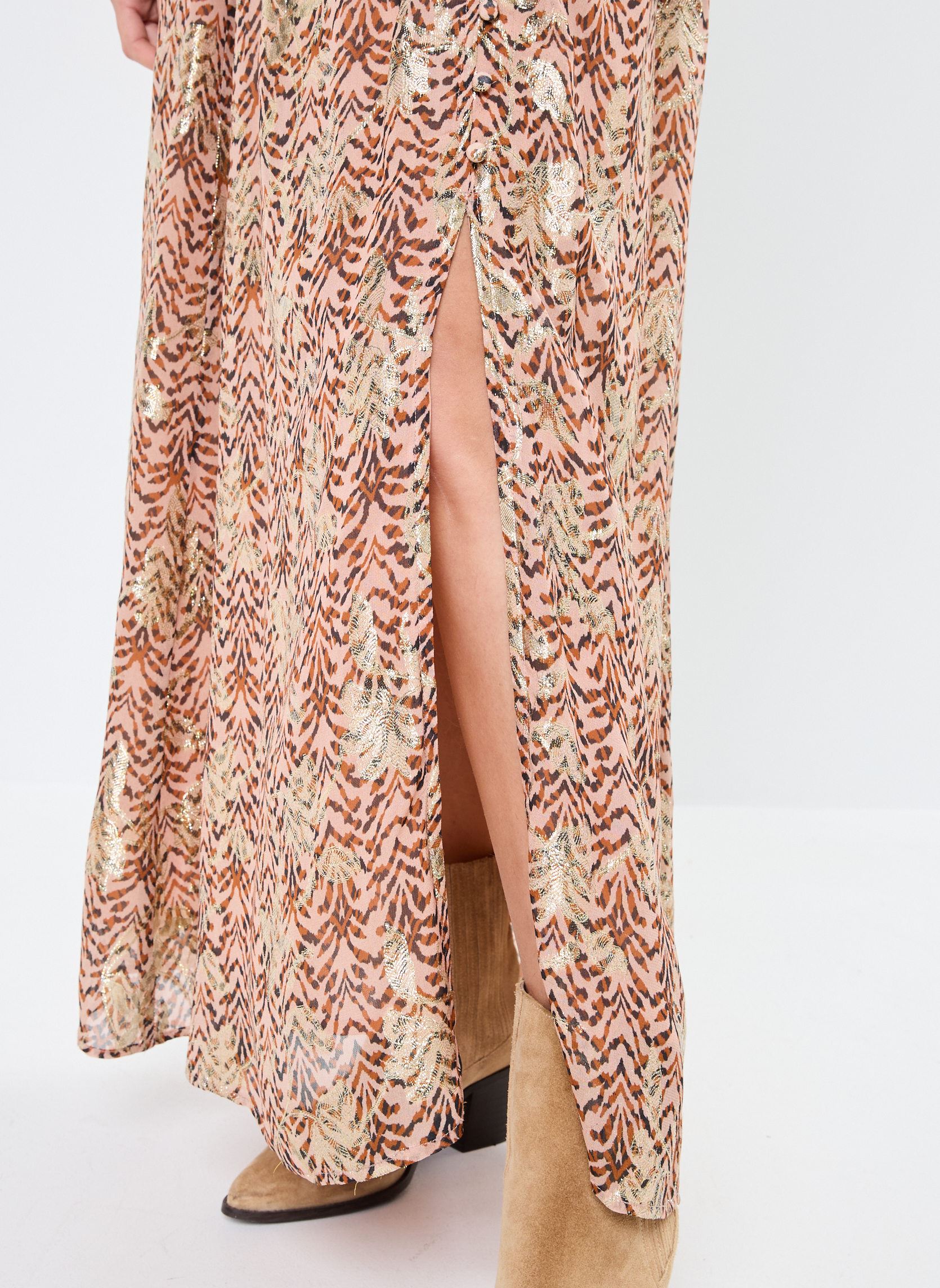 Jupes longues Joan femme beige La Petite Etoile Jupes longues Joan femme beige Beige