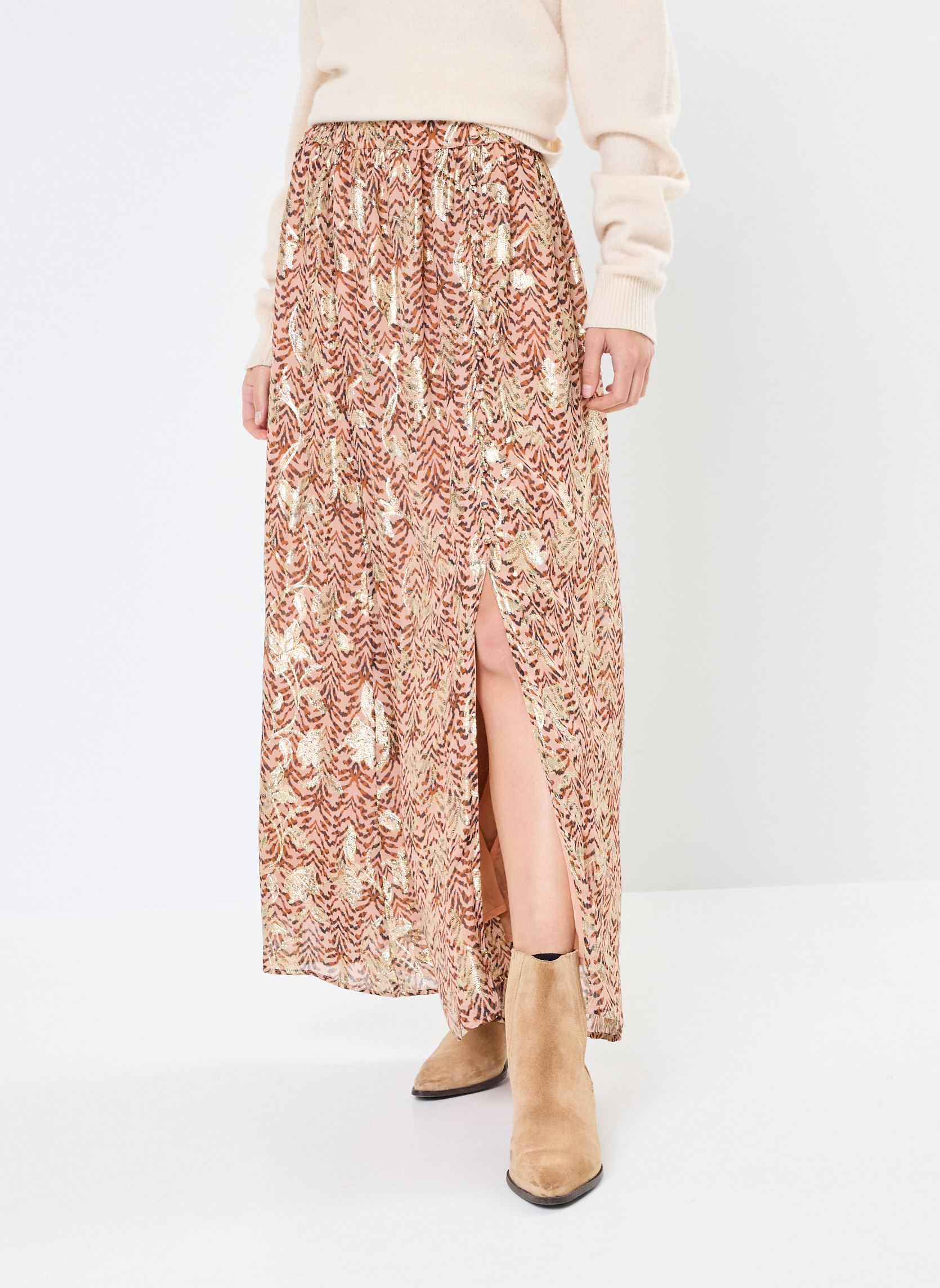 Jupes longues Joan femme beige La Petite Etoile Jupes longues Joan femme beige Beige