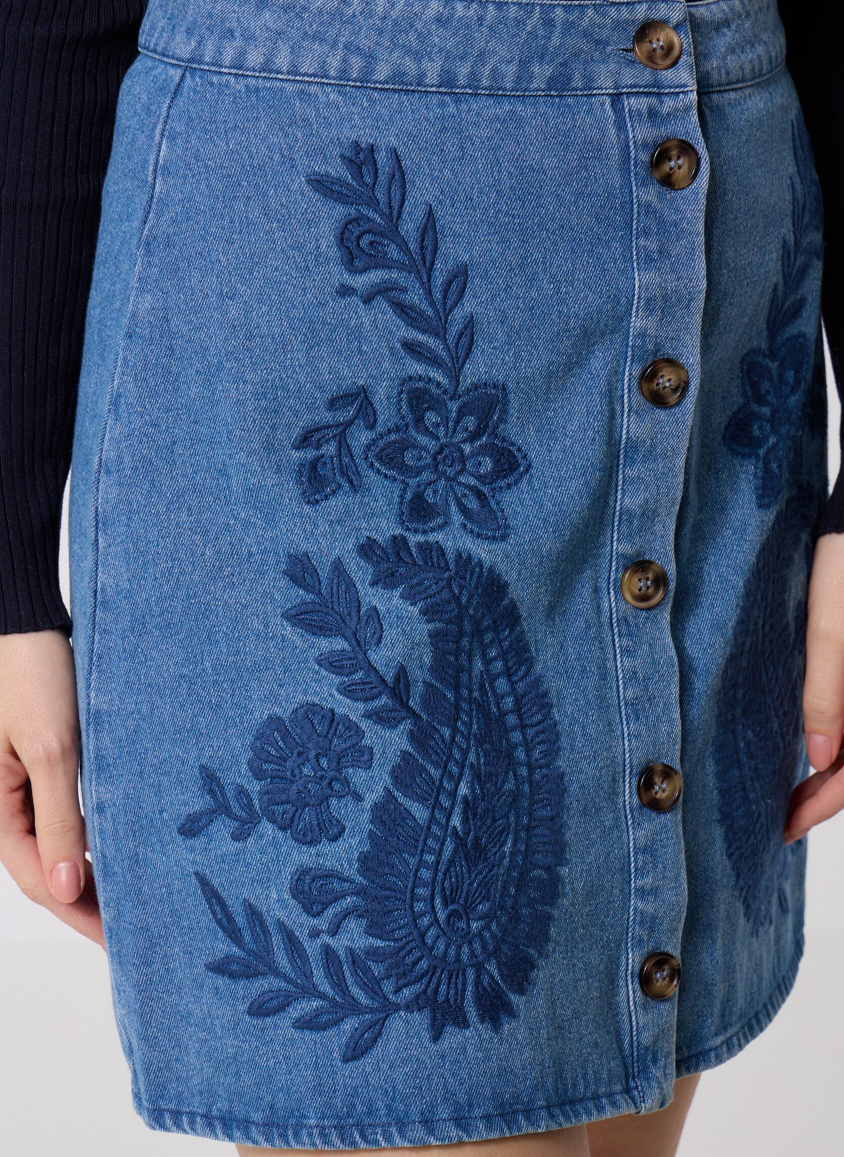 Jupes courtes Julie femme bleu La Petite Etoile Jupes courtes Julie femme bleu 88-STONE