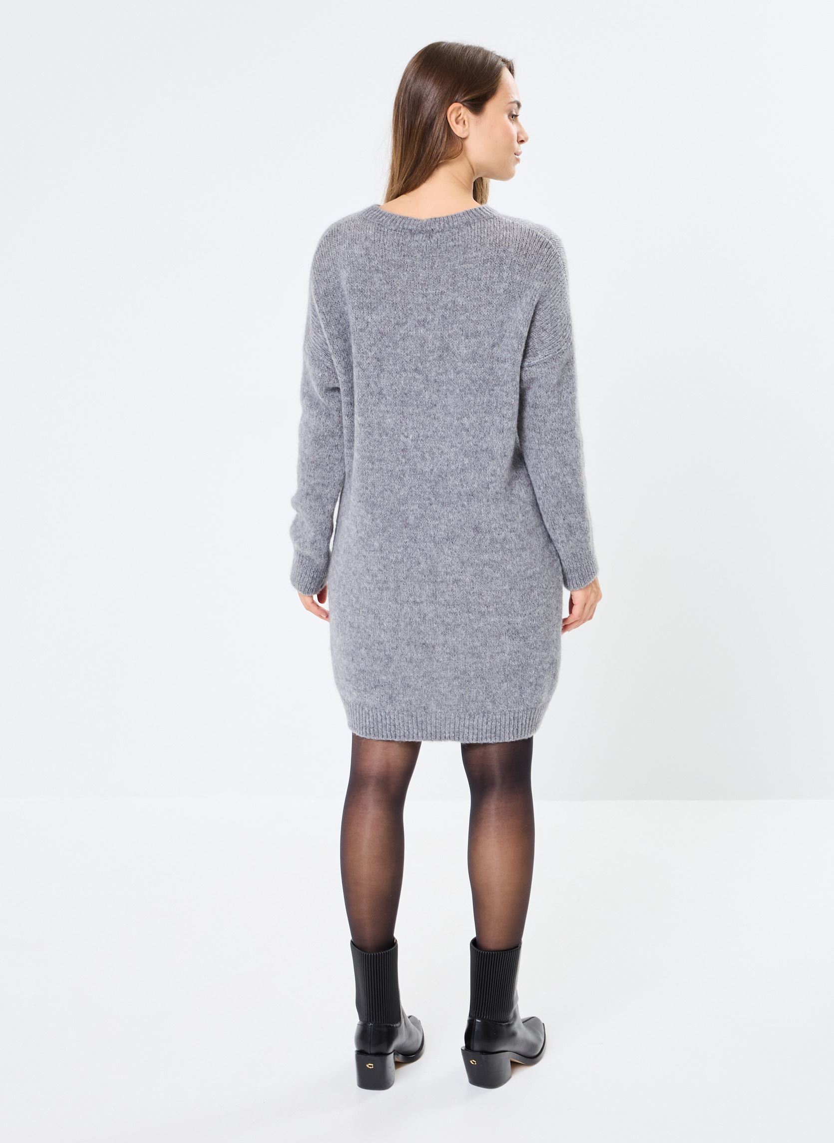 Robes Maelle femme gris La Petite Etoile Robes Maelle femme gris Anthracite