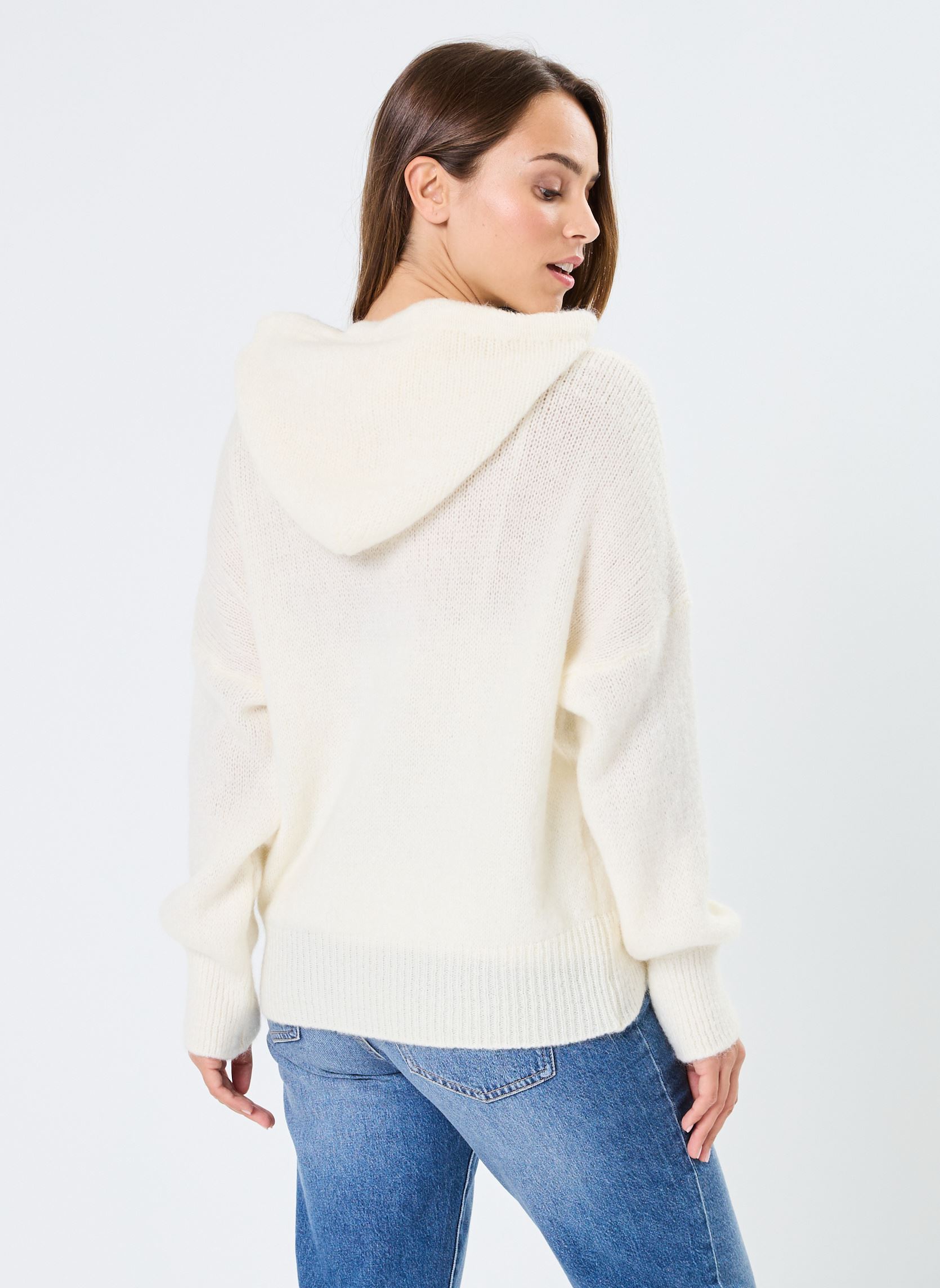 Pulls Maylie femme blanc La Petite Etoile Pulls Maylie femme blanc Ecru