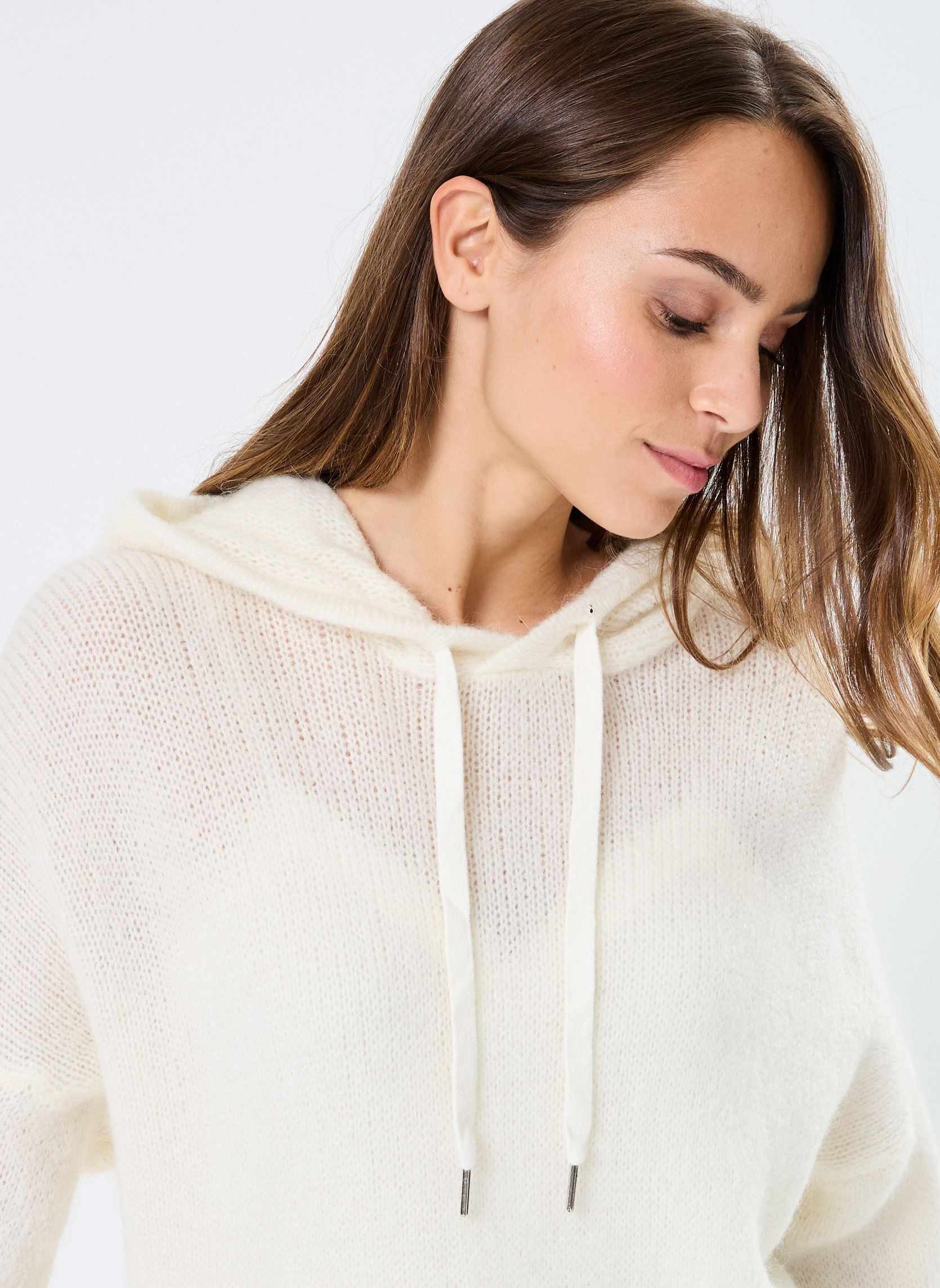 Pulls Maylie femme blanc La Petite Etoile Pulls Maylie femme blanc Ecru