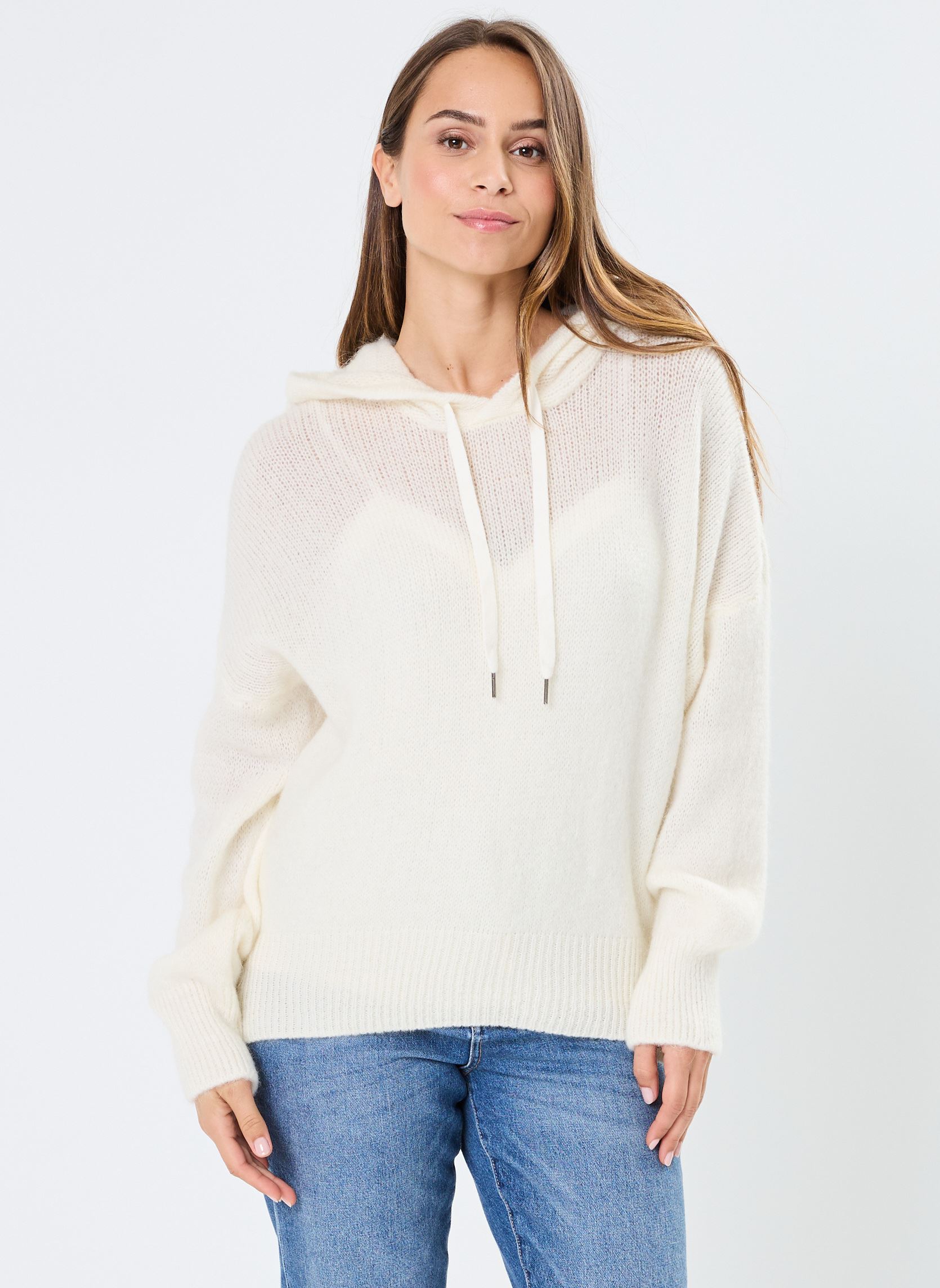 Pulls Maylie femme blanc La Petite Etoile Pulls Maylie femme blanc Ecru