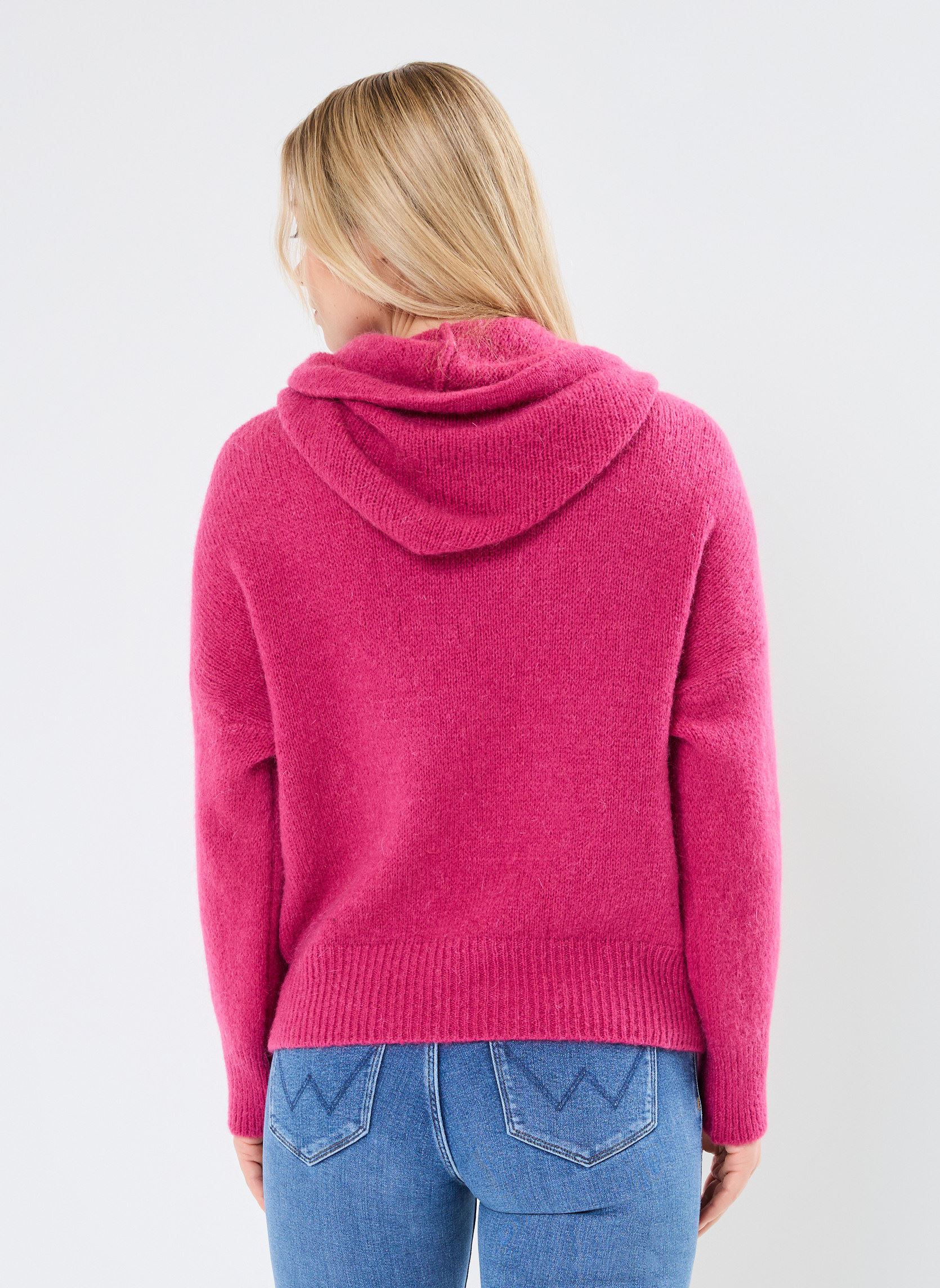 Pullover Maylie damen rosa La Petite Etoile Pullover Maylie damen rosa Fuchsia