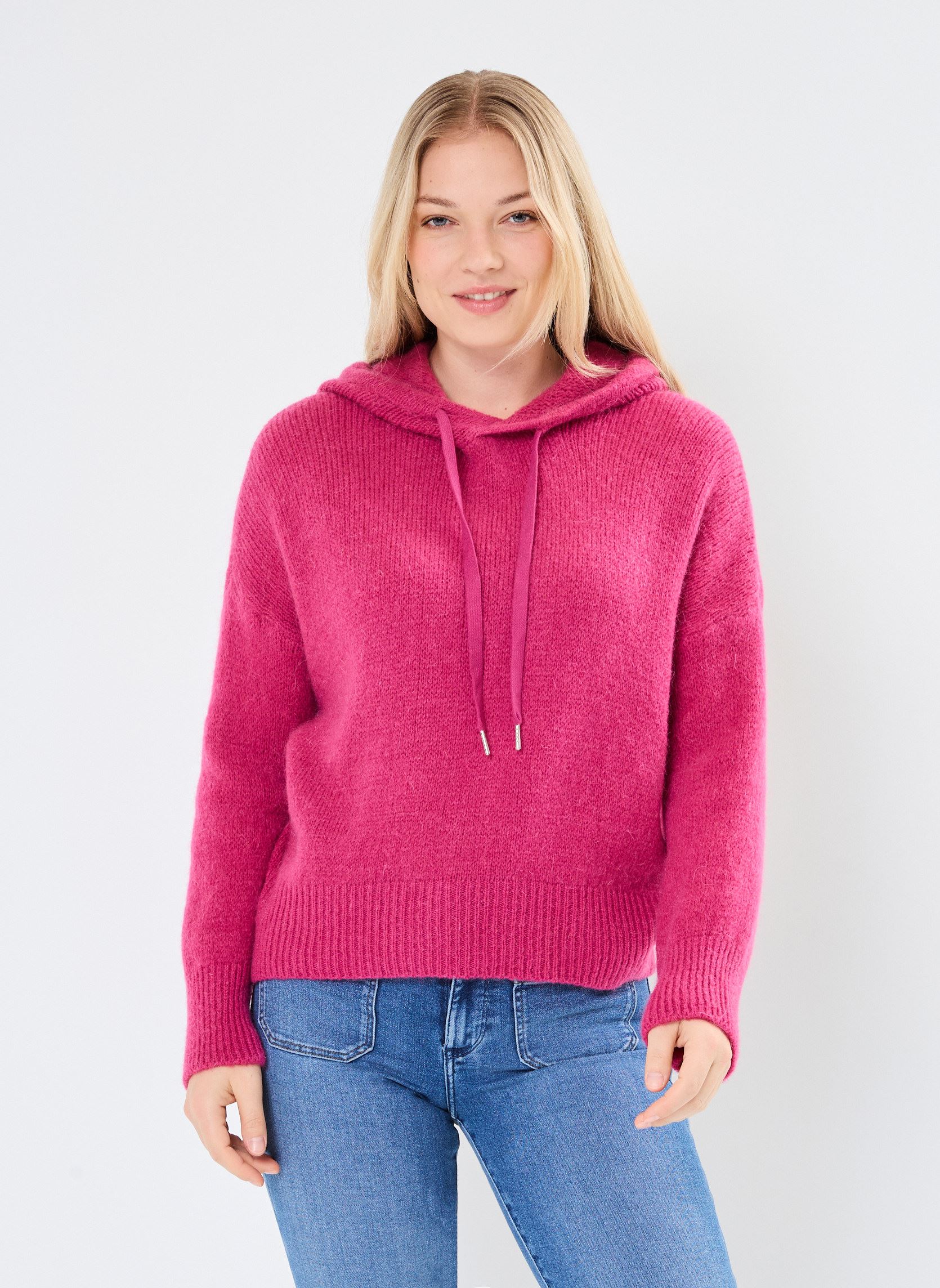 Pullover Maylie damen rosa La Petite Etoile Pullover Maylie damen rosa Fuchsia