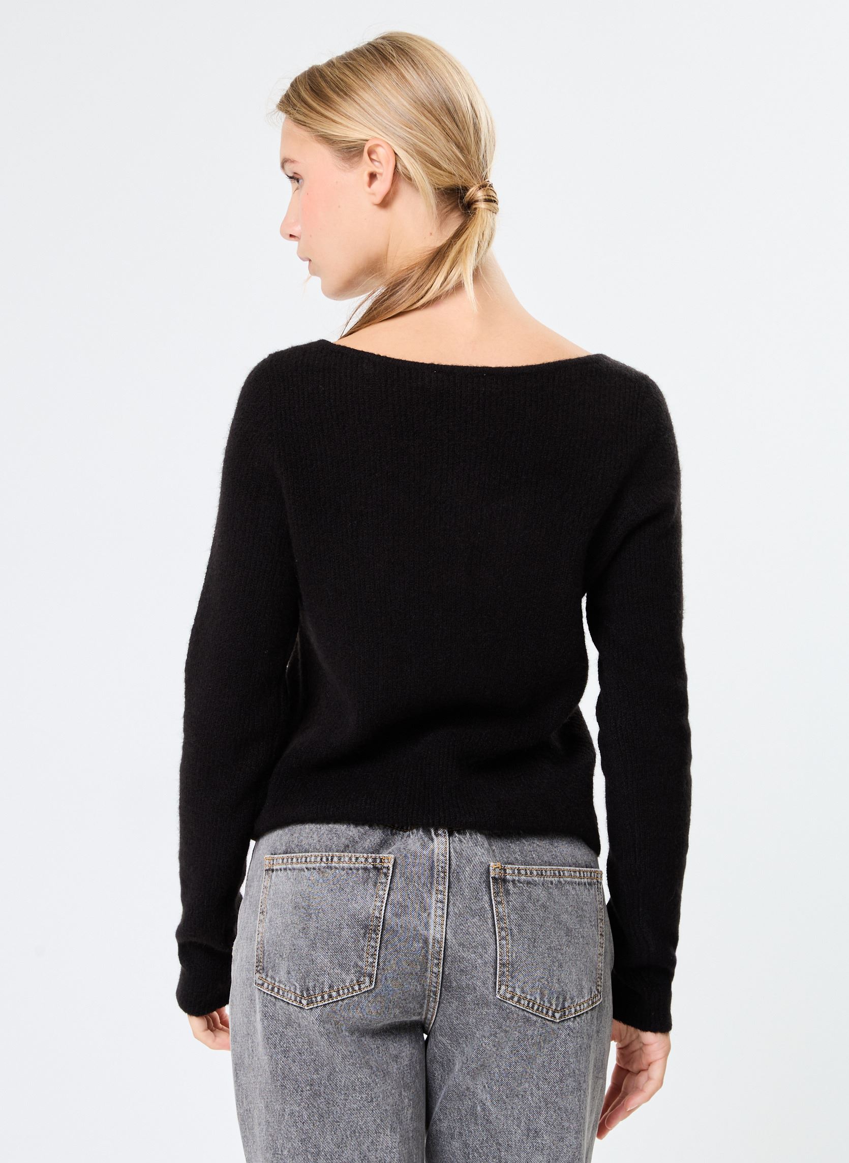 Pulls Mila femme noir La Petite Etoile Pulls Mila femme noir Noir