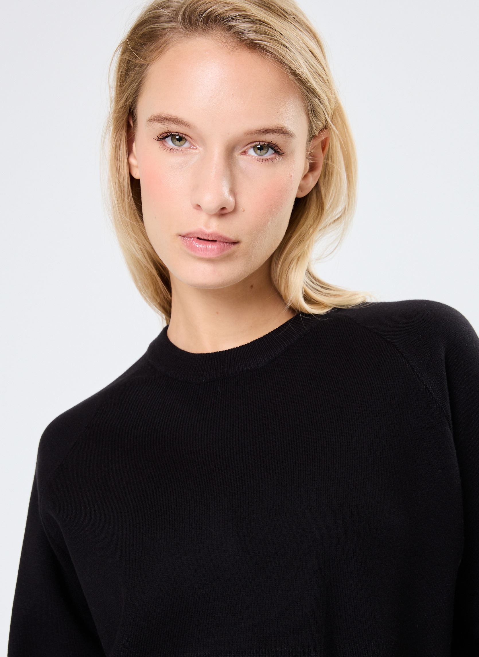 Pullover Miray damen schwarz La Petite Etoile Pullover Miray damen schwarz Noir/Beige/Rouge