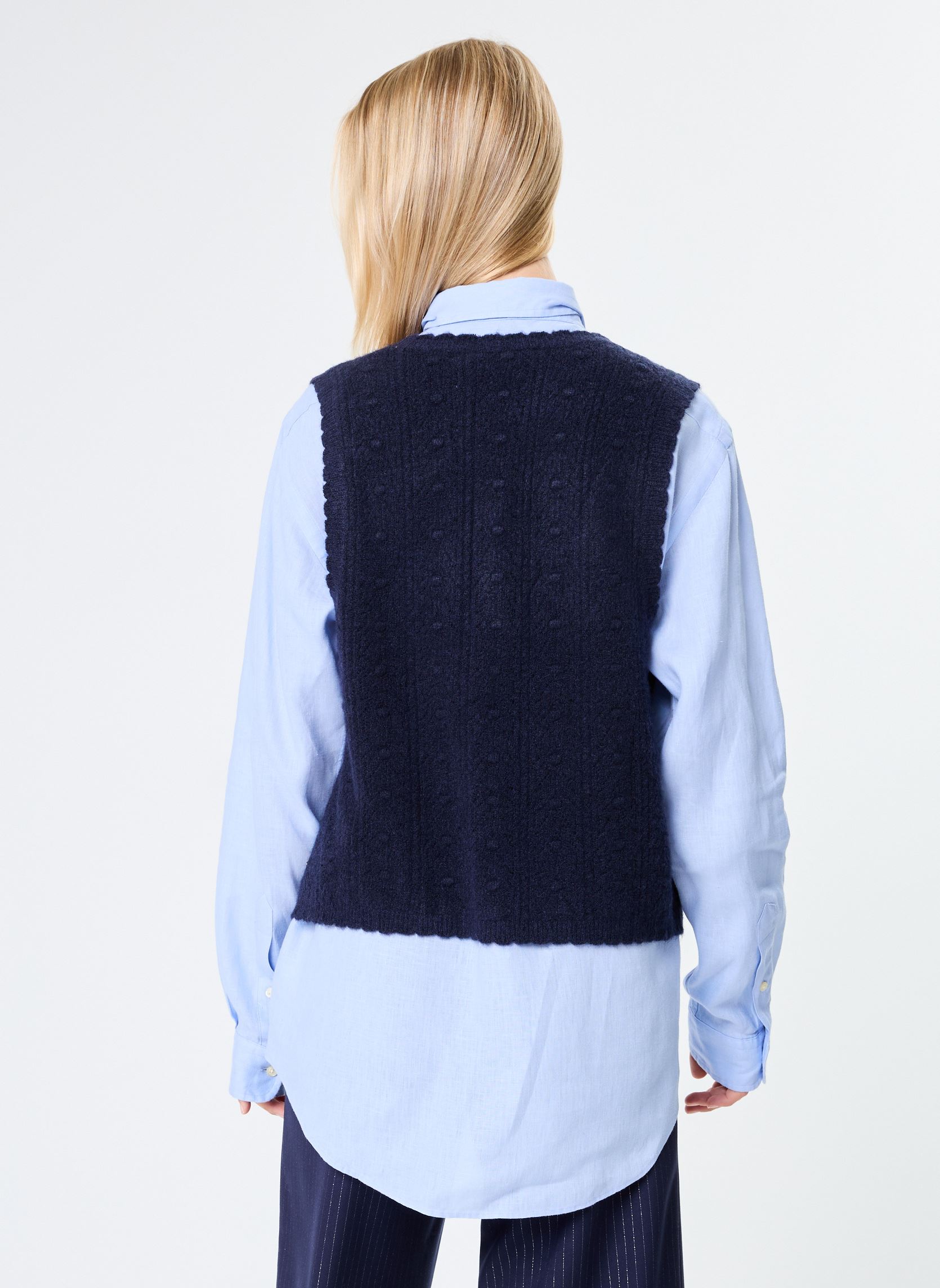 Gilets Gilet - Monica femme bleu La Petite Etoile Gilets Gilet - Monica femme bleu Marine