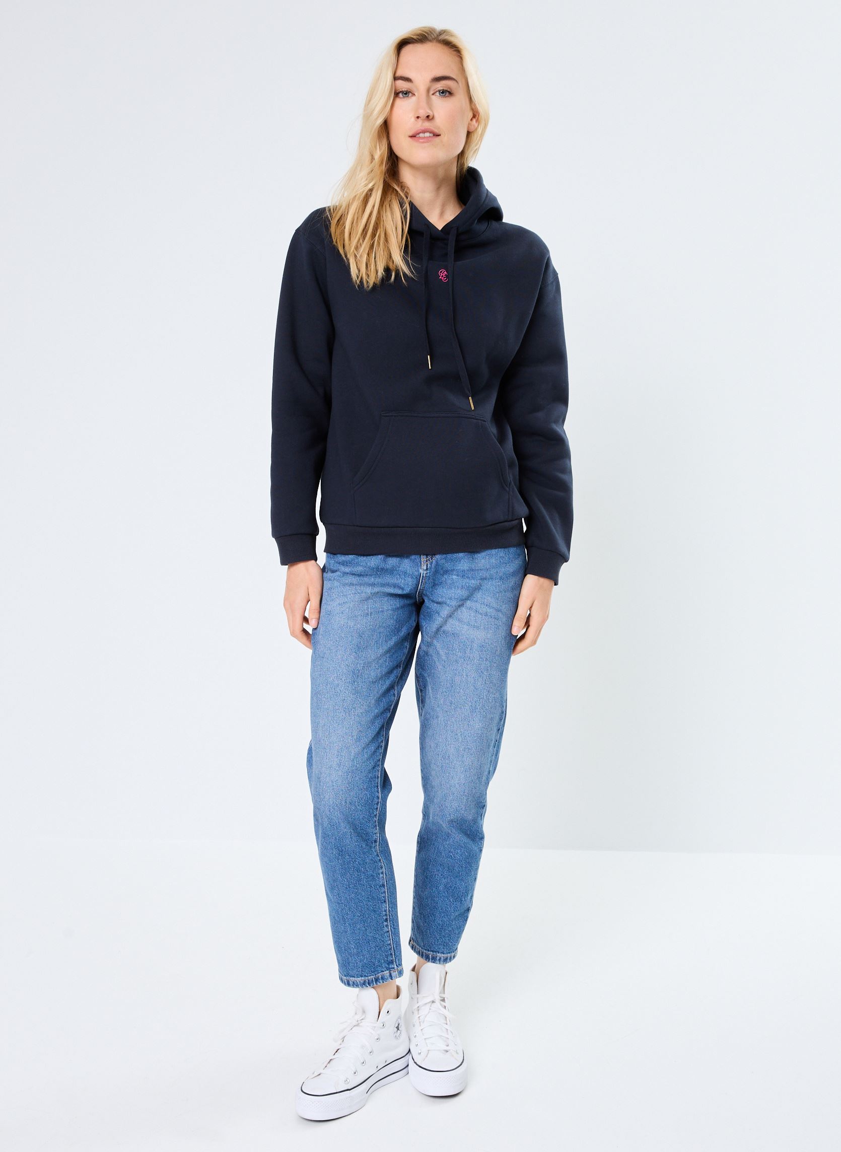 Sweats à capuche Tamara femme bleu La Petite Etoile Sweats à capuche Tamara femme bleu Marine