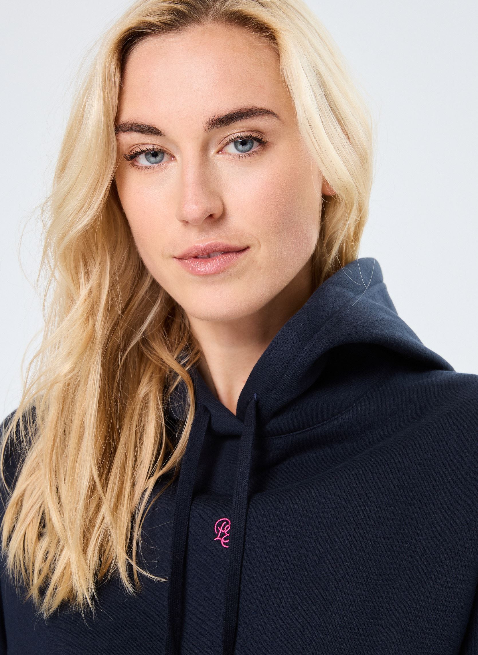 Sweats à capuche Tamara femme bleu La Petite Etoile Sweats à capuche Tamara femme bleu Marine