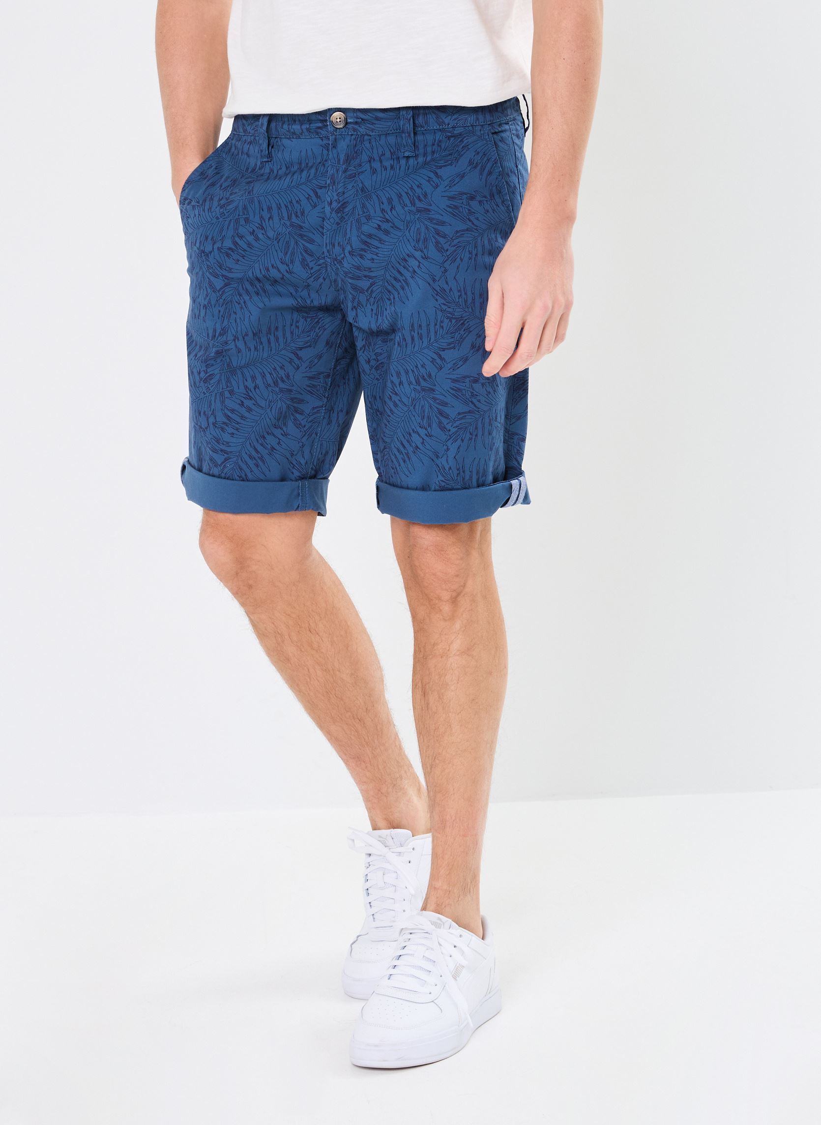 Bermudas SADAO bermuda homme bleu MADE BY Bermudas SADAO bermuda homme bleu IMP_FEUILLE_ENSIGN BLUE