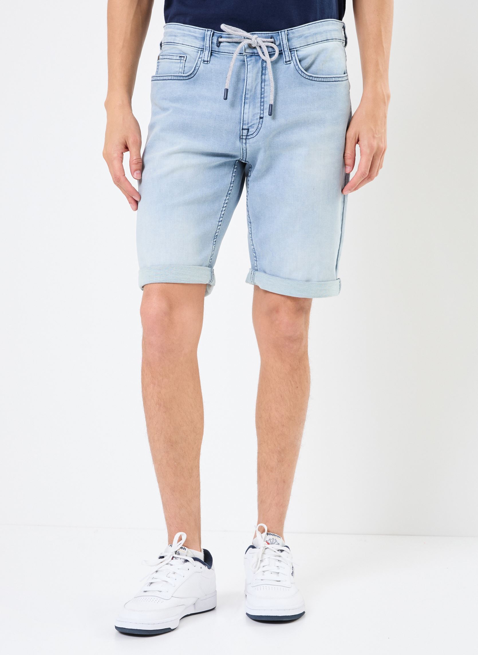Shorts en jean SLAVIO short denim homme bleu MADE BY Shorts en jean SLAVIO short denim homme bleu DENIM BLEACH