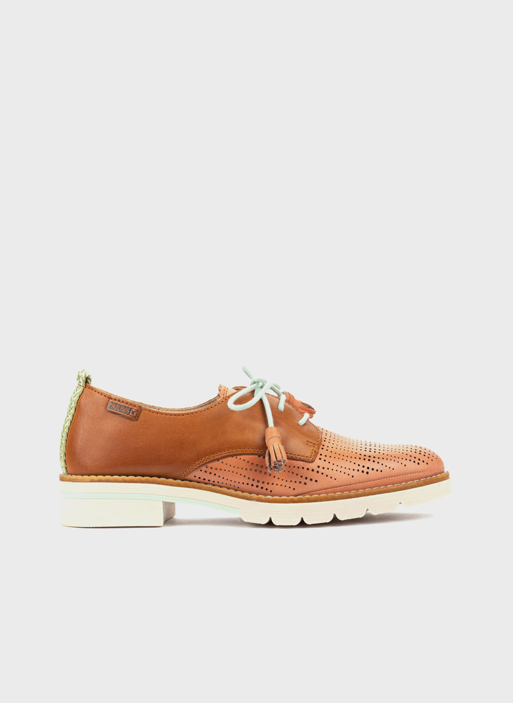 Derbies SITGES femme orange Pikolinos Derbies SITGES femme orange Orange