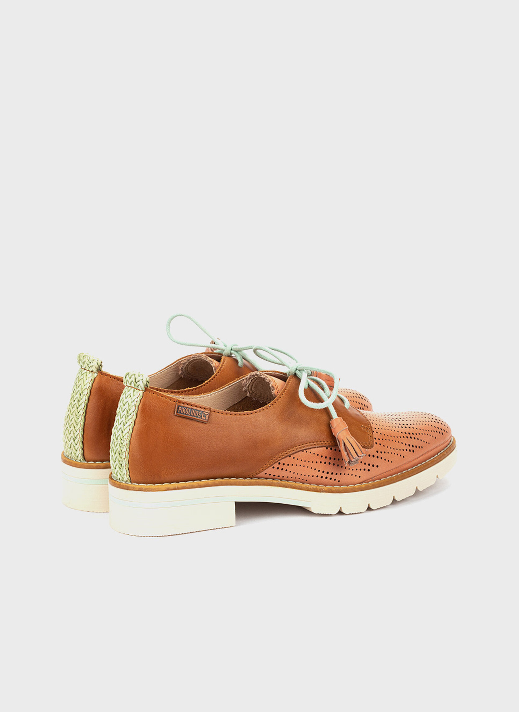 Derbies SITGES femme orange Pikolinos Derbies SITGES femme orange Orange