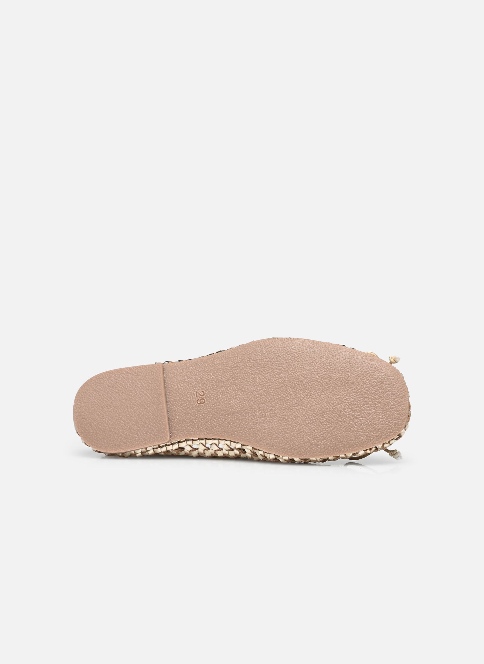 Ballerines CHELLY fille or et bronze Rose et Martin Ballerines CHELLY fille or et bronze Doré