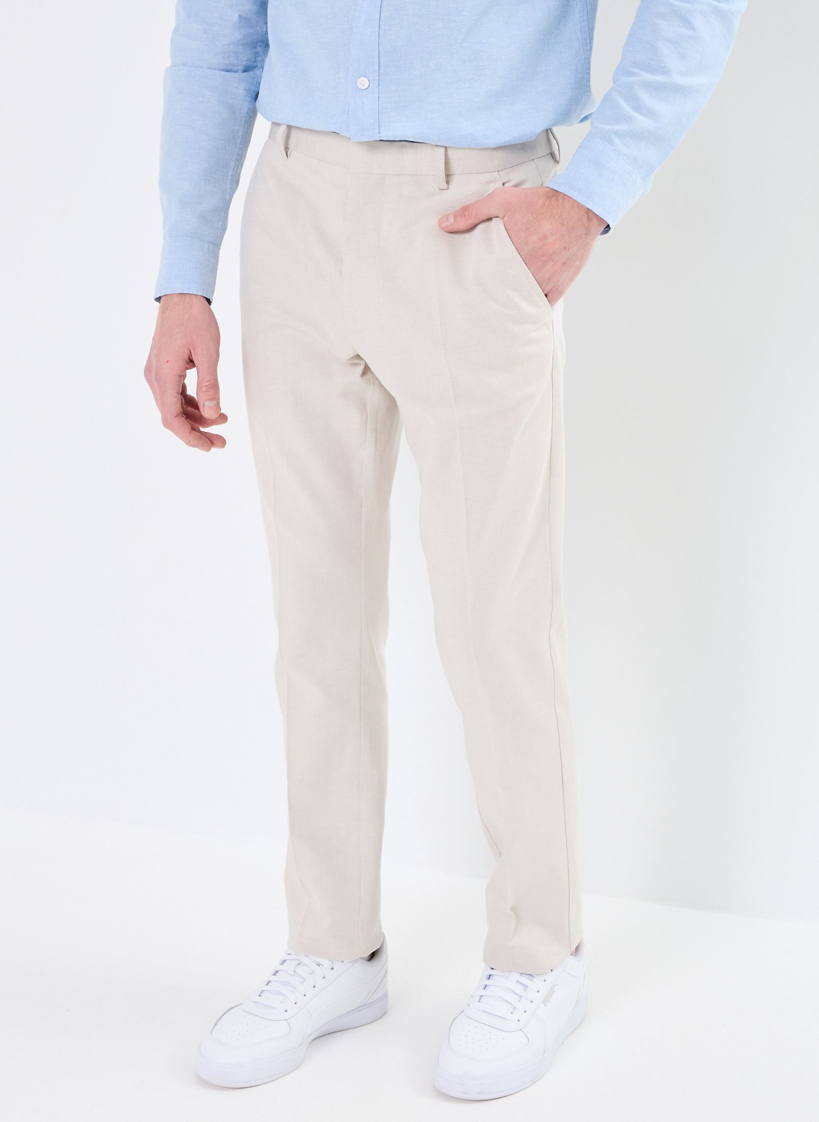 Chino-Hosen PLIN herren beige Marvin&Co Chino-Hosen PLIN herren beige OATMEAL
