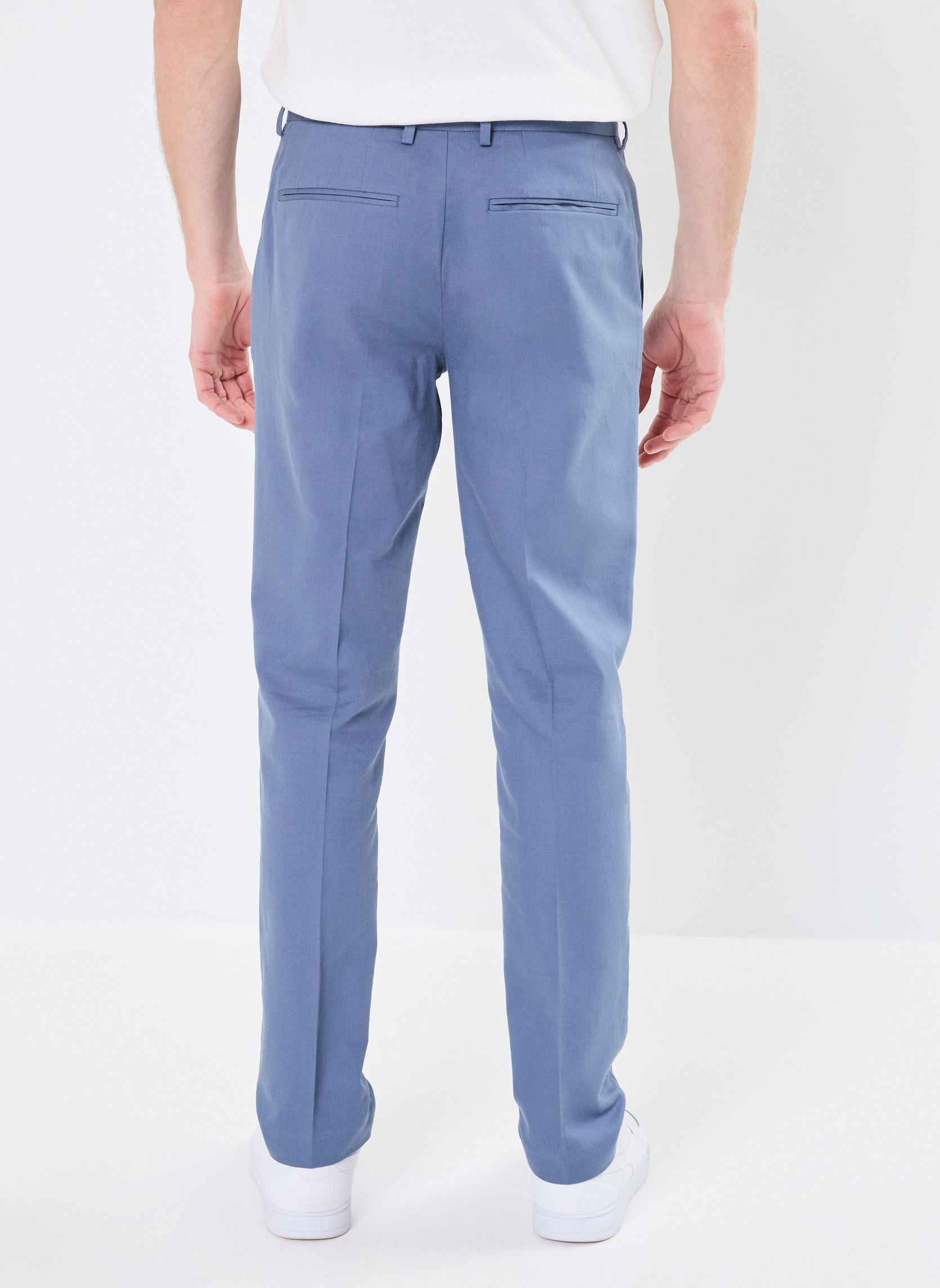 Pantalons chino PLIN homme bleu Marvin&Co Pantalons chino PLIN homme bleu CHINA BLUE