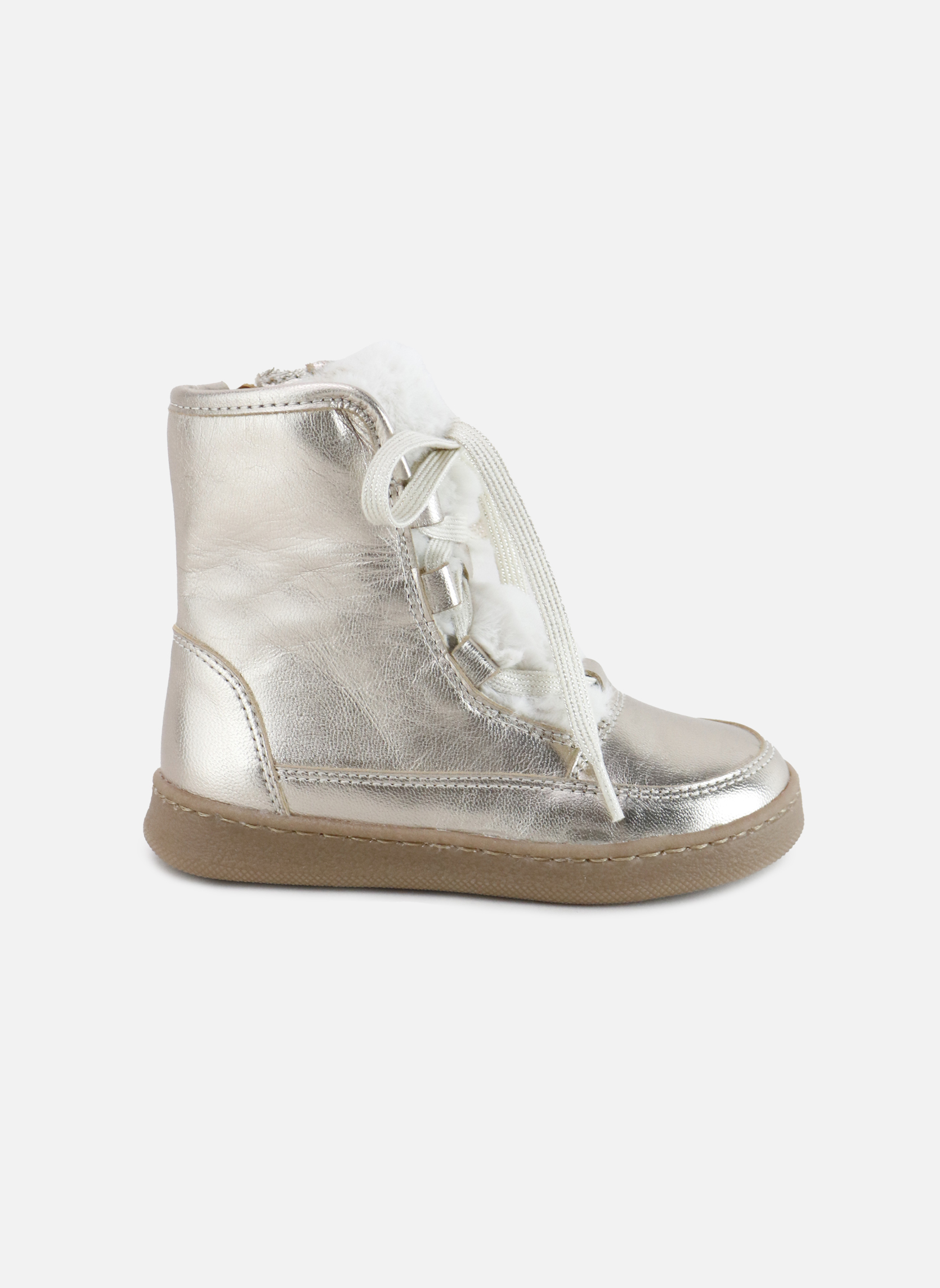 Bottines Bottes en cuir 35015AK-METALCRIS-SILK Oro fille or et bronze Eli 1957 Bottines Bottes en cuir 35015AK-METALCRIS-SILK Oro fille or et bronze Or