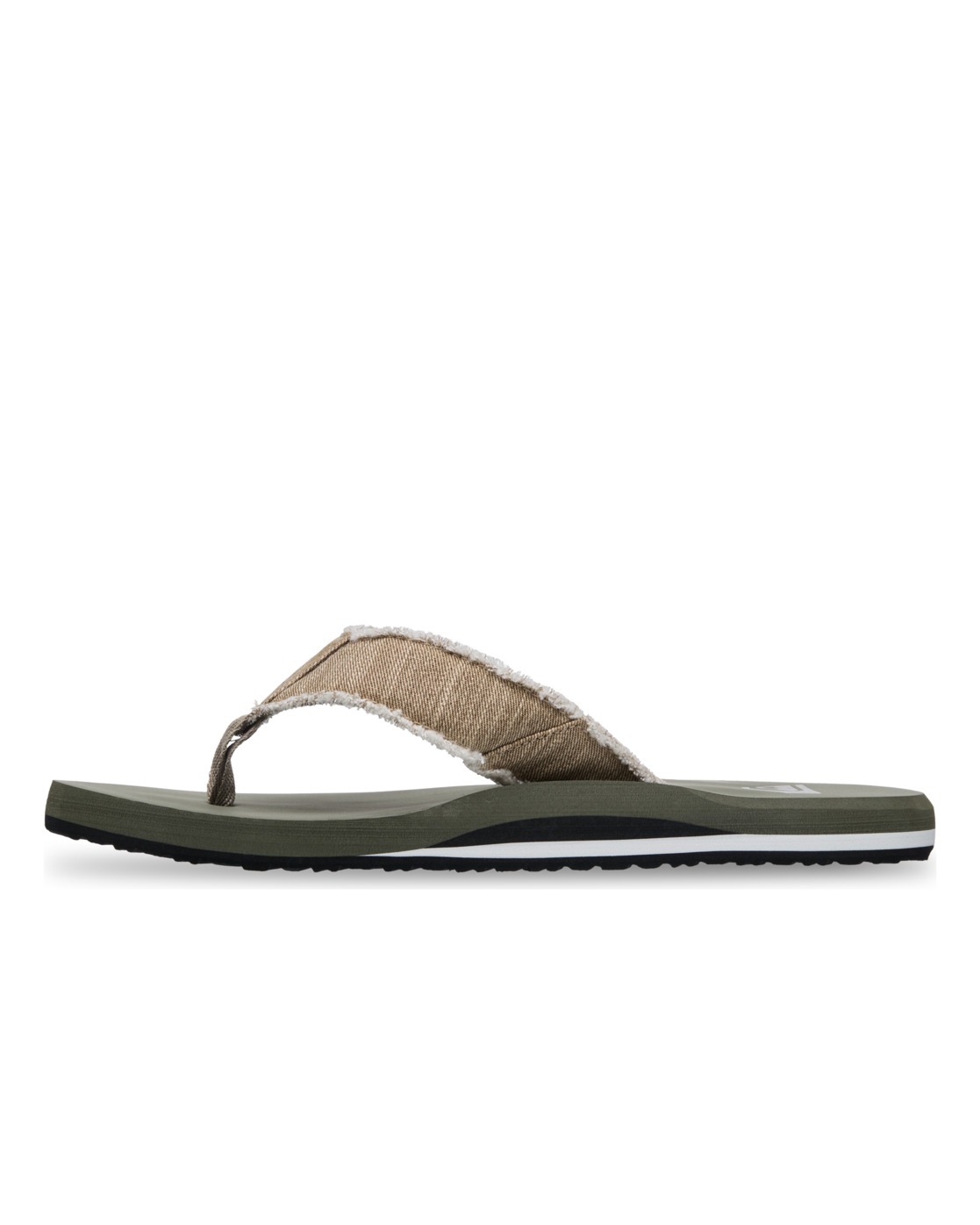 Tongs Monkey Abyss homme vert Quiksilver Tongs Monkey Abyss homme vert Vert olive
