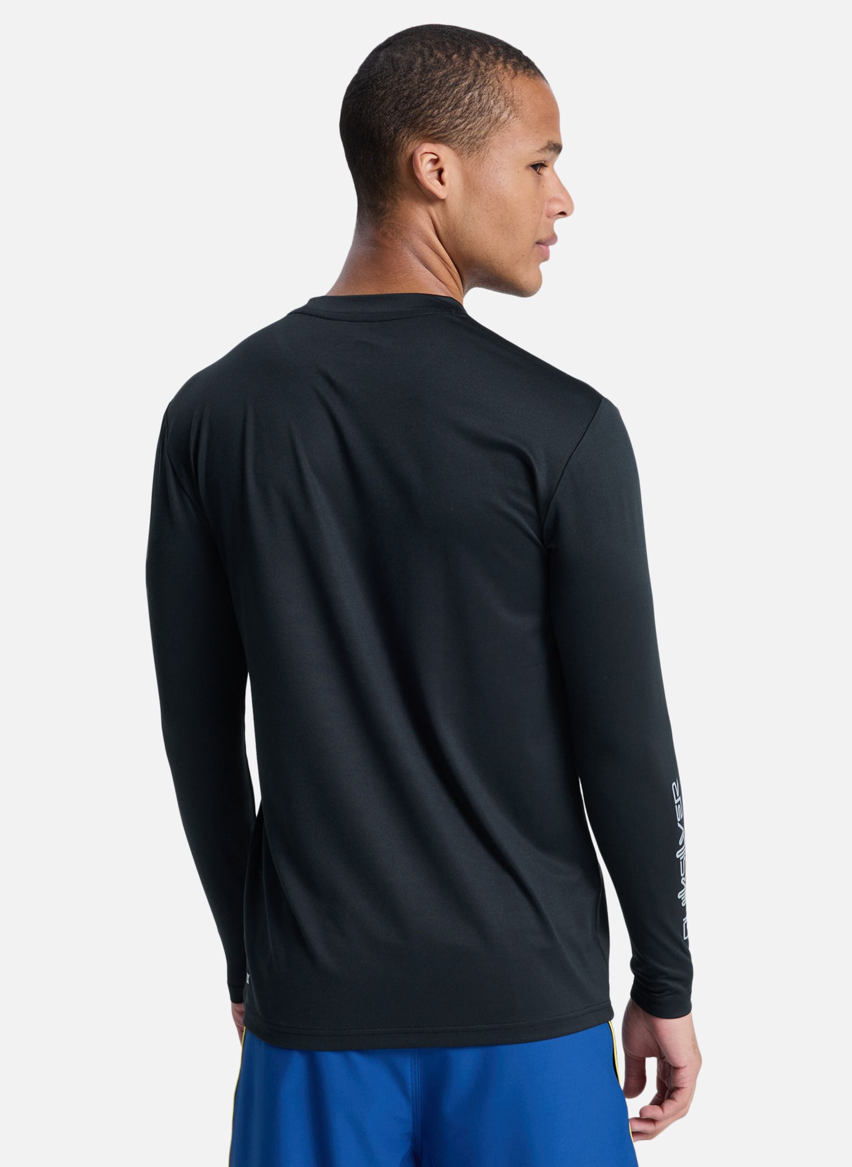 Chemise Pull HUK Gris Camouflage UPF50 - Manches Longues Homme L