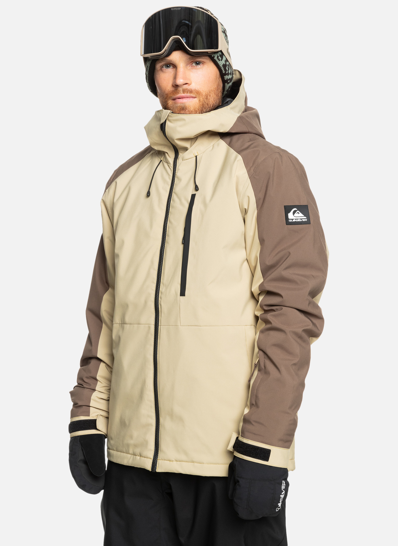 Blousons Mission homme beige Quiksilver Blousons Mission homme beige Beige