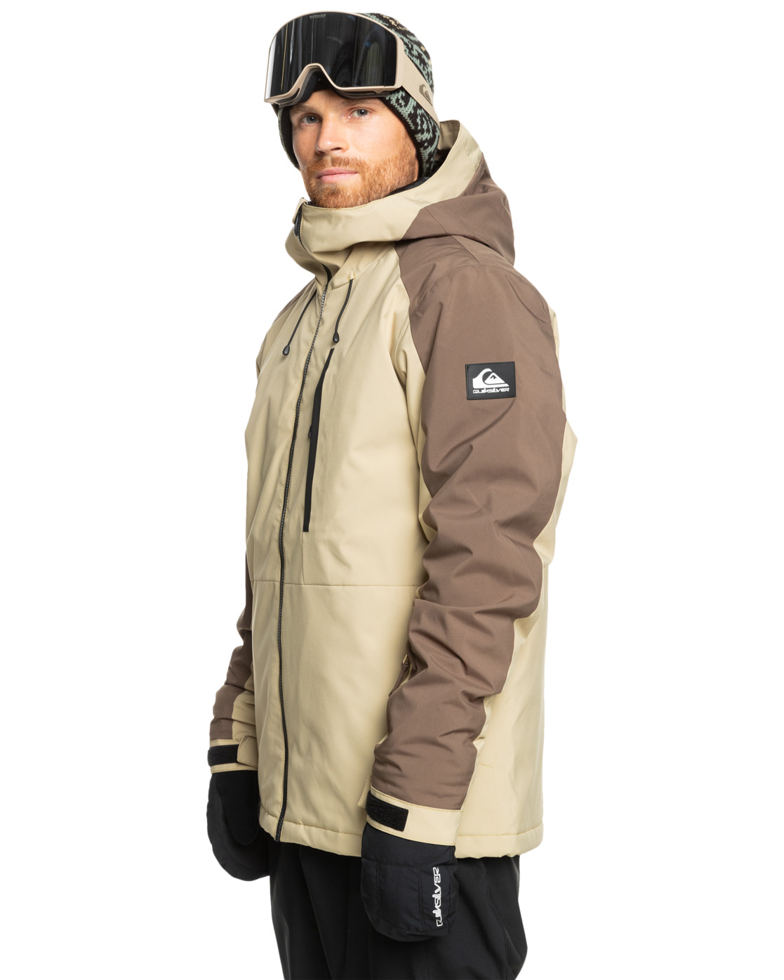 Blousons Mission homme beige Quiksilver Blousons Mission homme beige Beige