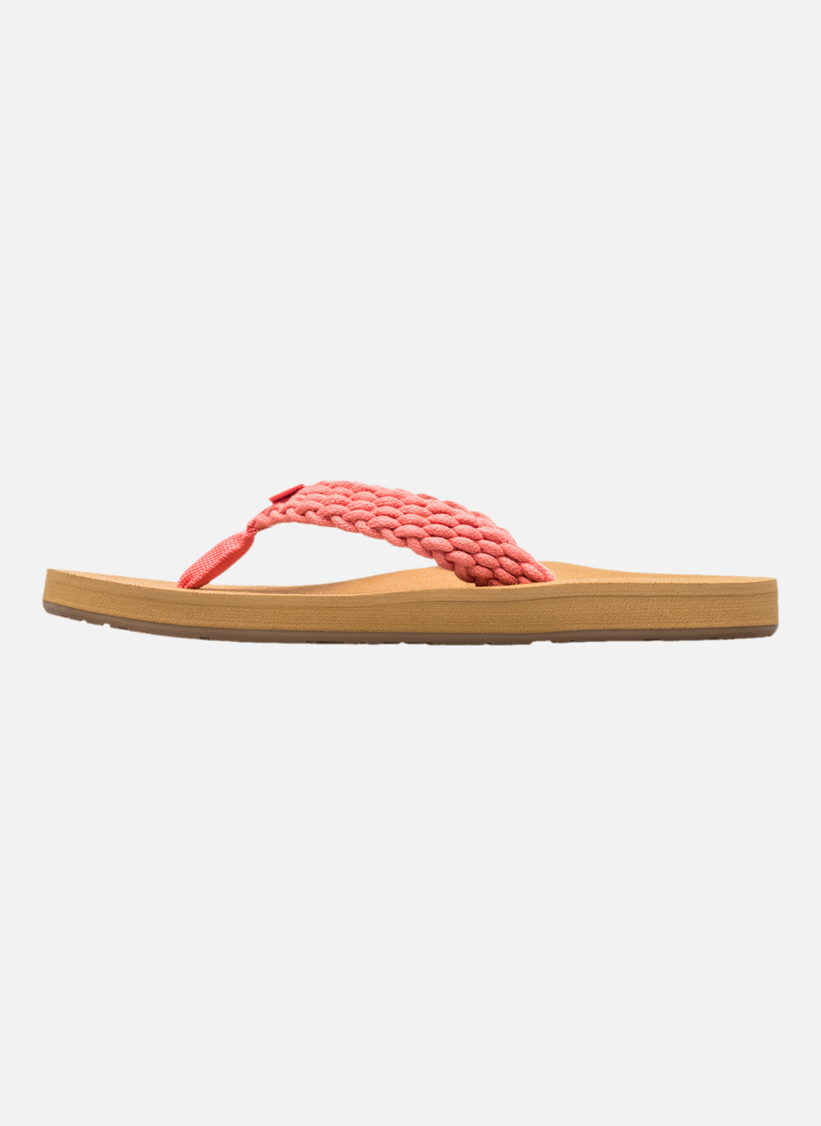 Tongs Porto femme rose Roxy Tongs Porto femme rose Rose