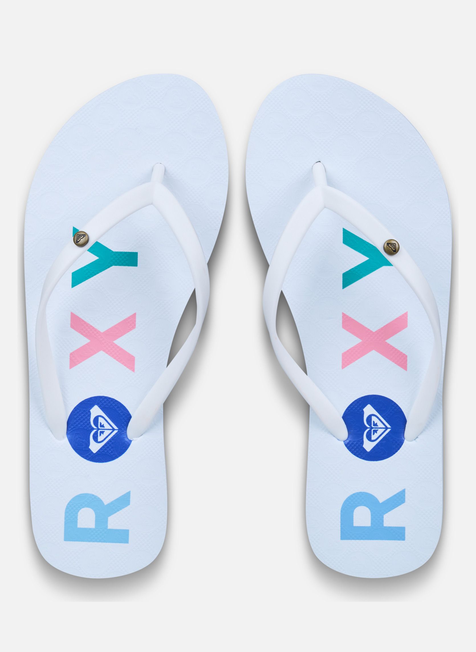 Tongs Sandy femme blanc Roxy Tongs Sandy femme blanc Blanc