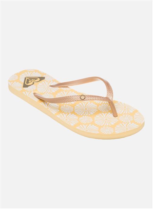 Roxy Tongs Sandales BERMUDA PRINT. femme jaune