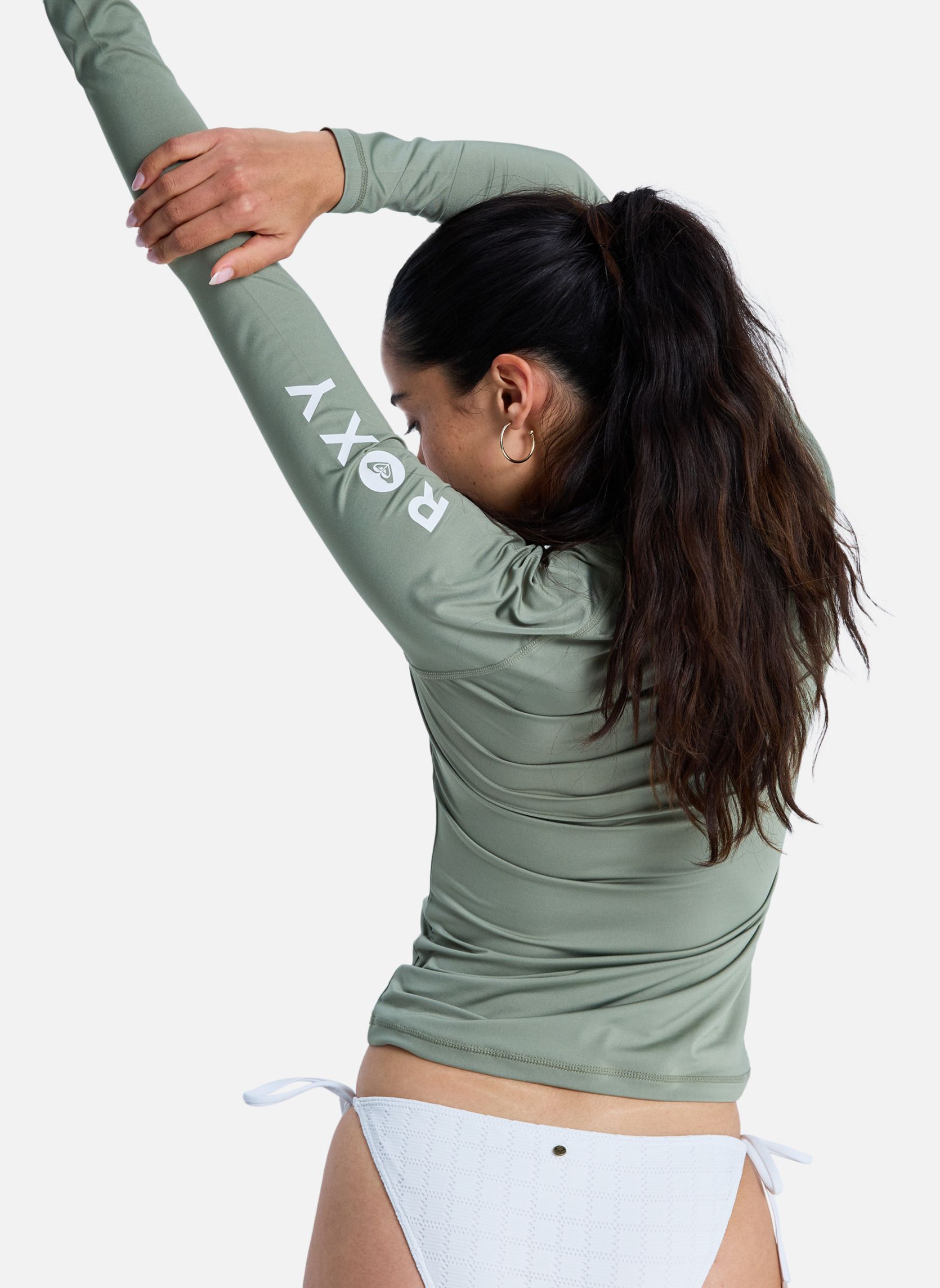 Tee-shirts Whole Hearted femme vert Roxy Tee-shirts Whole Hearted femme vert Vert foncé
