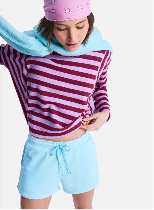 Roxy Shorts Short à taille élastique SURF STOKED. femme bleu