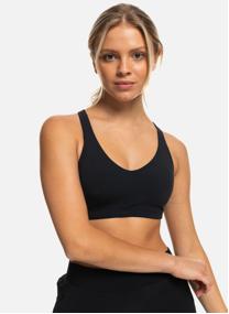 Brassières Brassière de sport HEART INTO IT femme noir Roxy Brassières Brassière de sport HEART INTO IT femme noir Noir