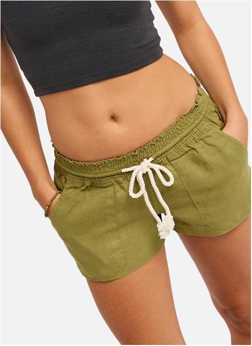 Roxy Shorts Oceanside femme vert