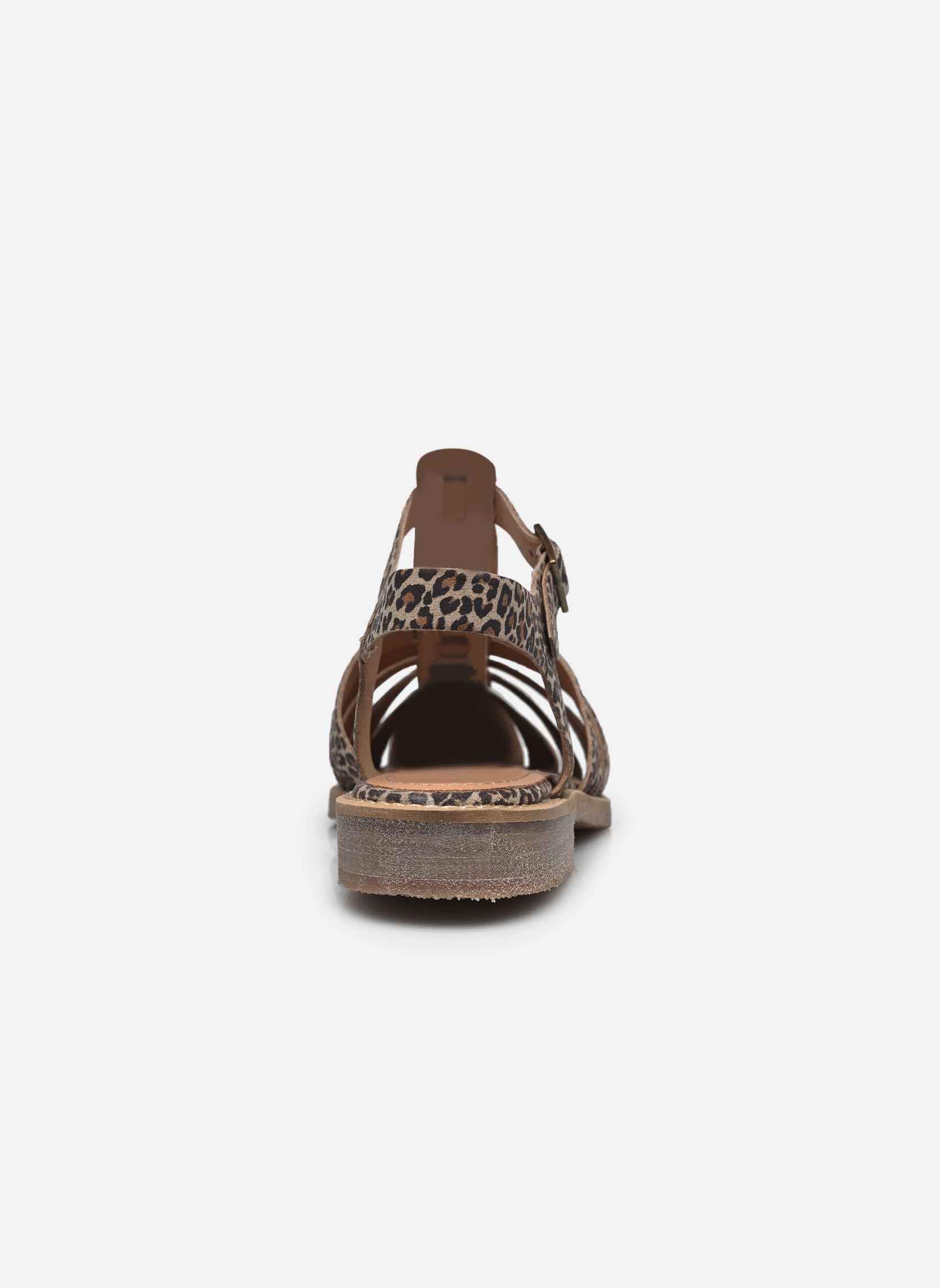 Flache Sandalen Kimal - sandales damen beige Georgia Rose Flache Sandalen Kimal - sandales damen beige LÉOPARD