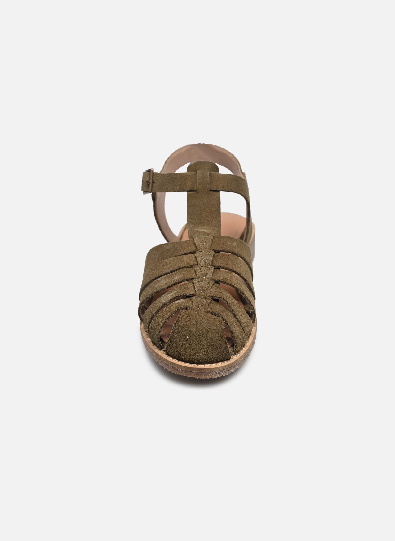 Platte sandalen Kimal - sandales dames groen Georgia Rose Platte sandalen Kimal - sandales dames groen KAKI