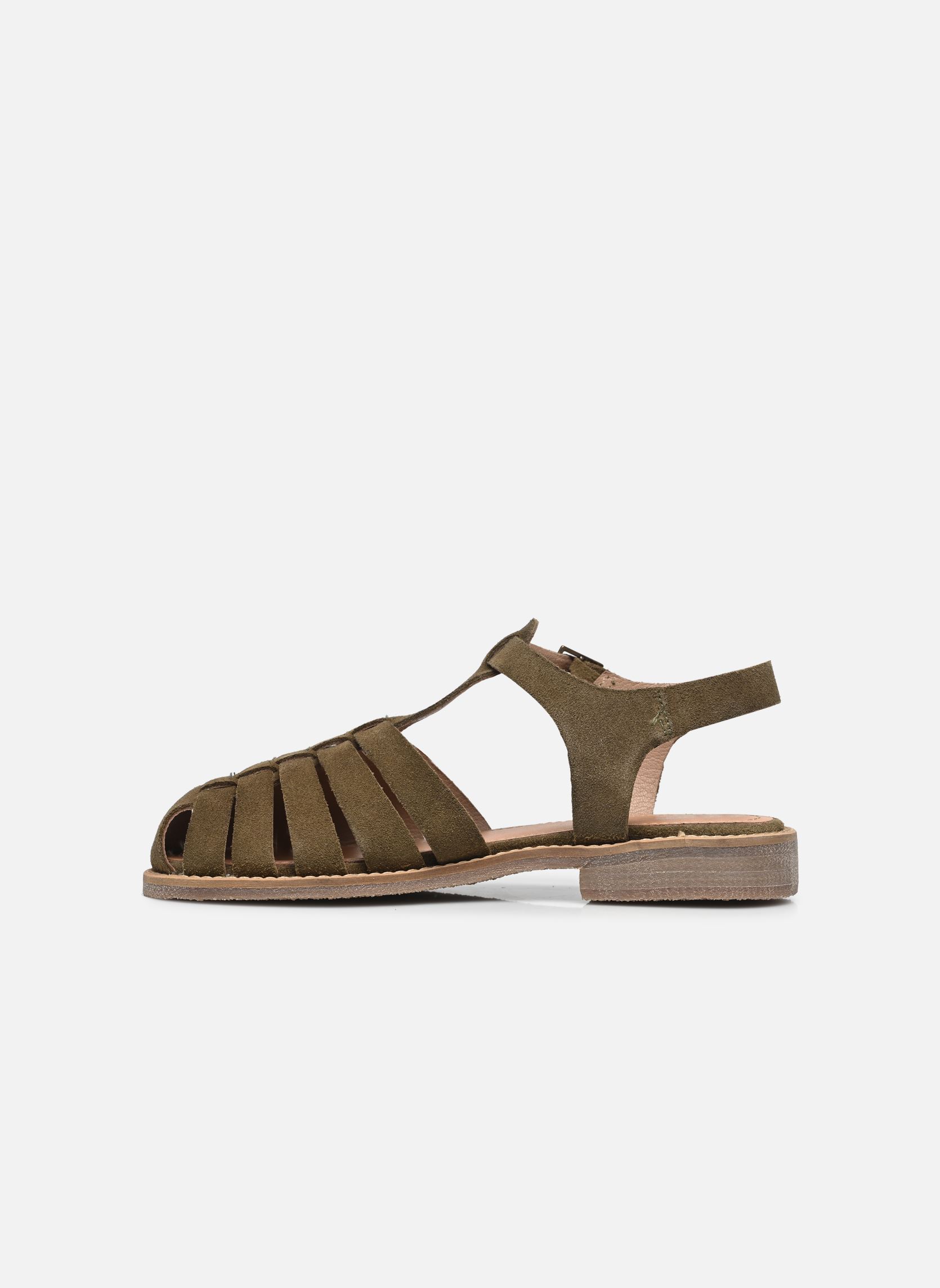 Platte sandalen Kimal - sandales dames groen Georgia Rose Platte sandalen Kimal - sandales dames groen KAKI