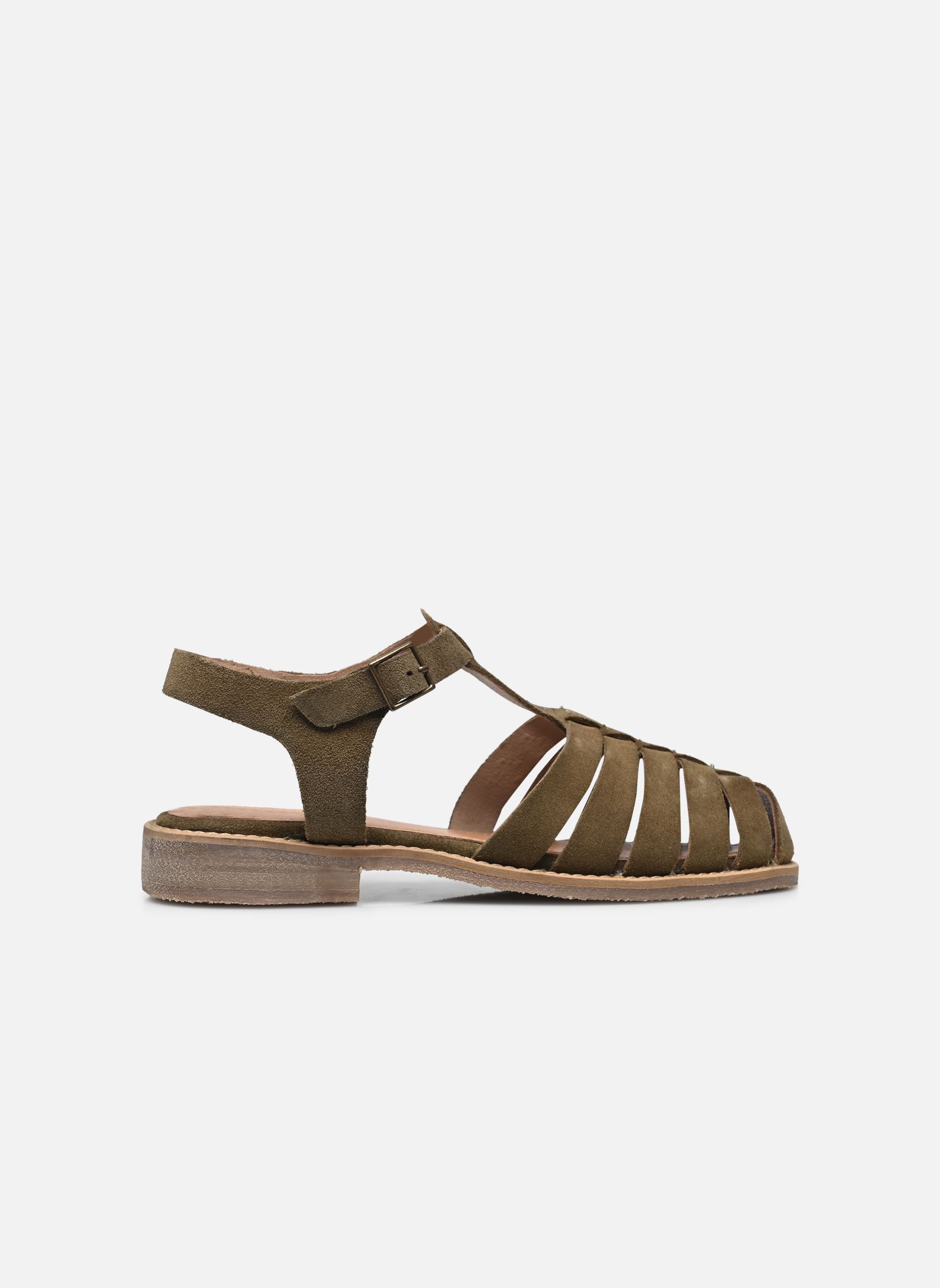Platte sandalen Kimal - sandales dames groen Georgia Rose Platte sandalen Kimal - sandales dames groen KAKI
