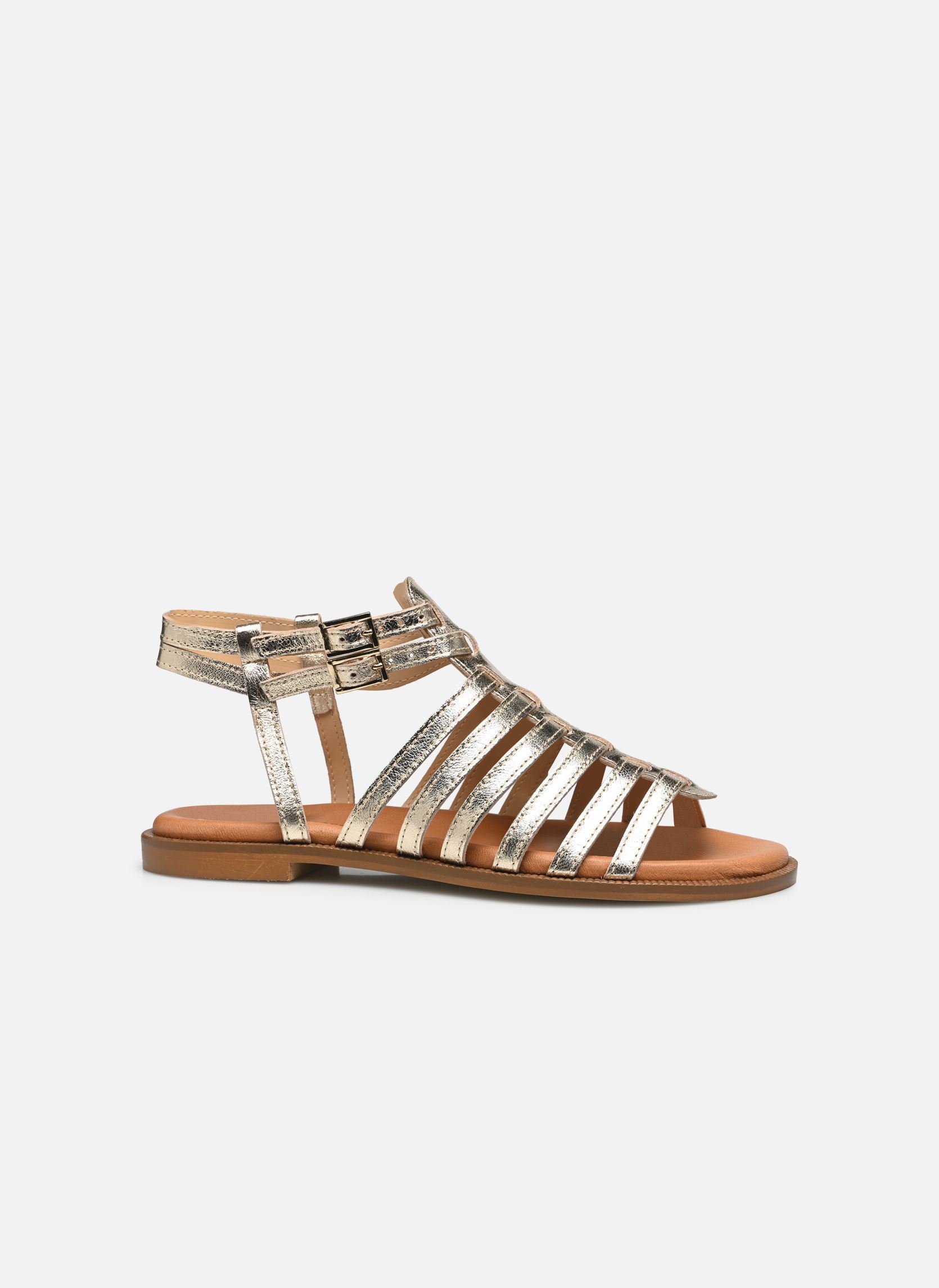 Sandali piatti Laspartiate - sandales donna oro e bronzo Georgia Rose Sandali piatti Laspartiate - sandales donna oro e bronzo OR
