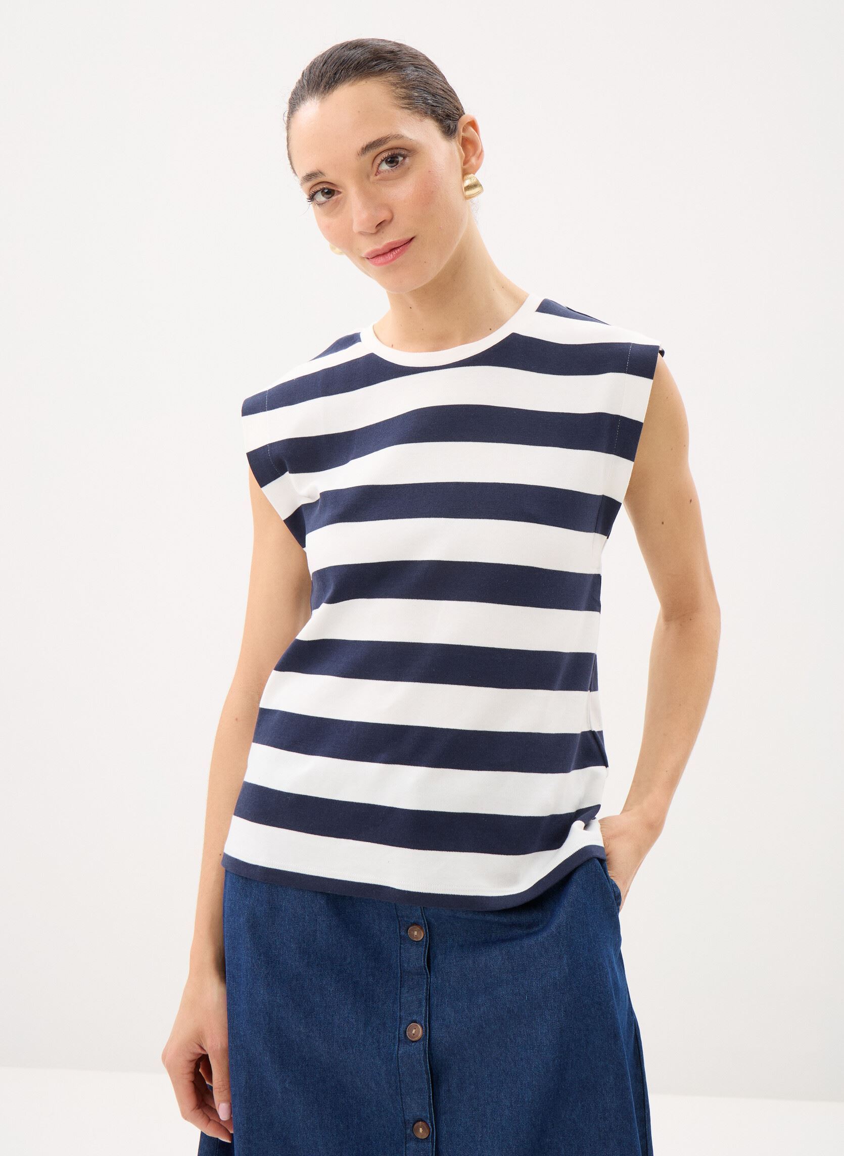 Kurzarm-T-Shirts TONYA damen weiß MADE BY Kurzarm-T-Shirts TONYA damen weiß RAY-DCHOULDY-W