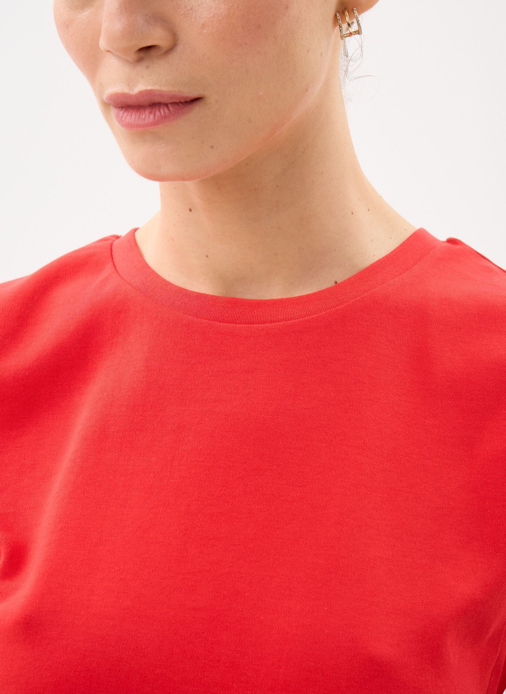 T-shirts met korte mouwen TONYA dames rood MADE BY T-shirts met korte mouwen TONYA dames rood FLAME SCARLET