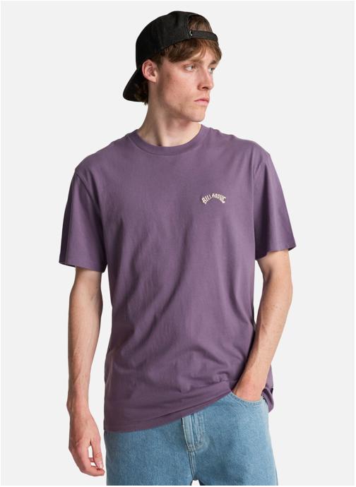 Billabong Tee-shirts Arch Crew homme violet