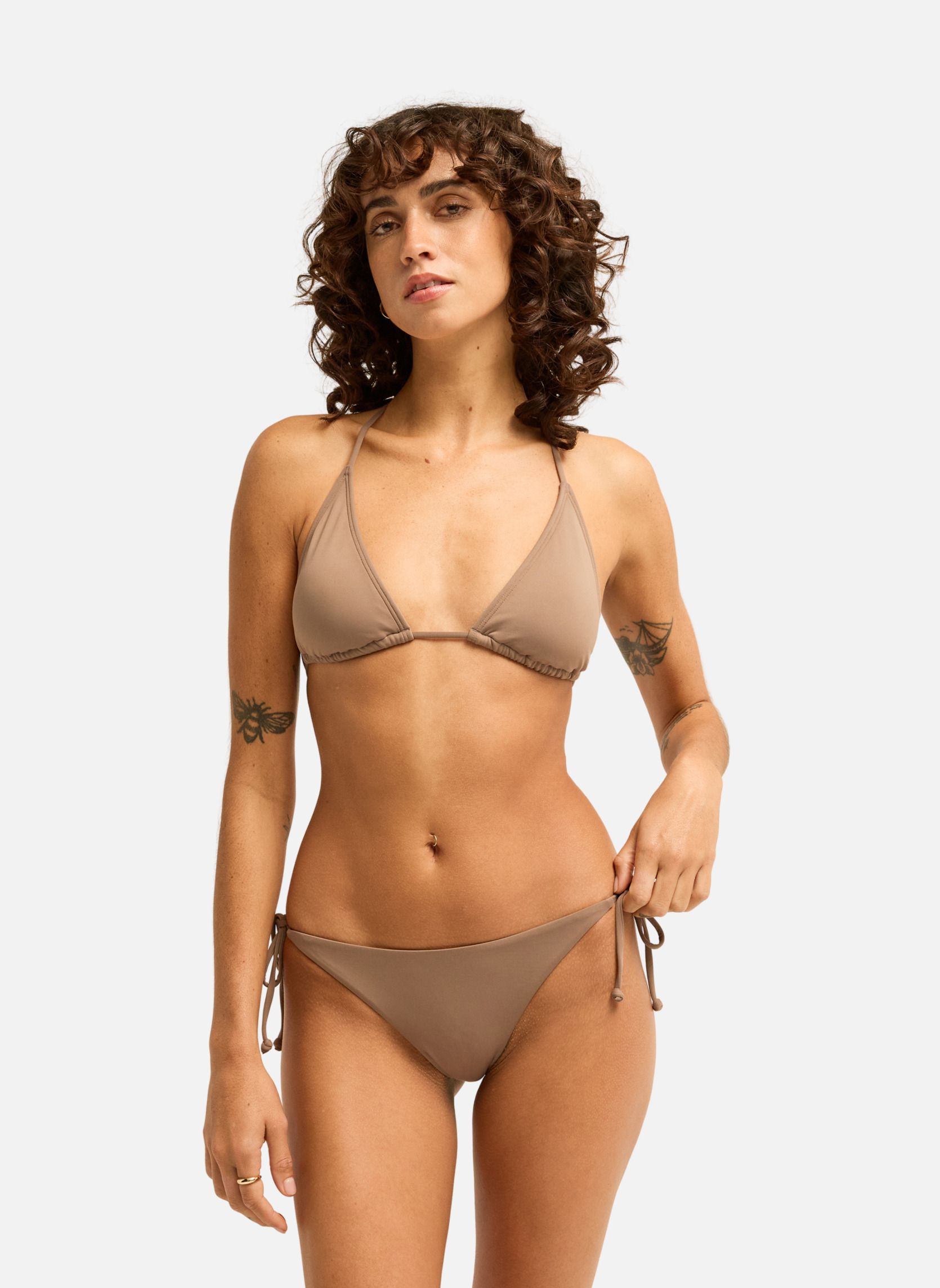 Bas de maillot culotte Sol Searcher TS Tanga femme marron Billabong Bas de maillot culotte Sol Searcher TS Tanga femme marron Marron