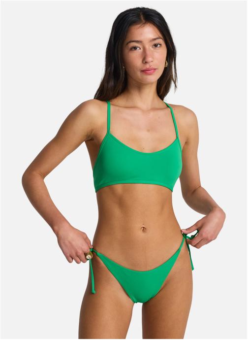 Billabong Bas de maillot culotte Bas de bikini couvrance mini SOL SEARCHER TIE SIDE femme vert