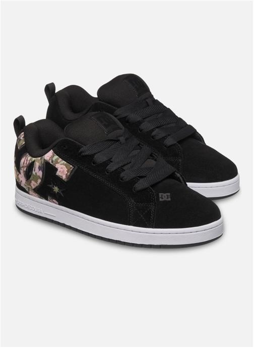 DC Shoes Baskets basses Court Graffik homme rose