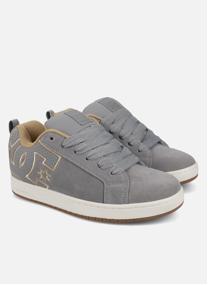 Baskets basses Court Graffik homme gris
